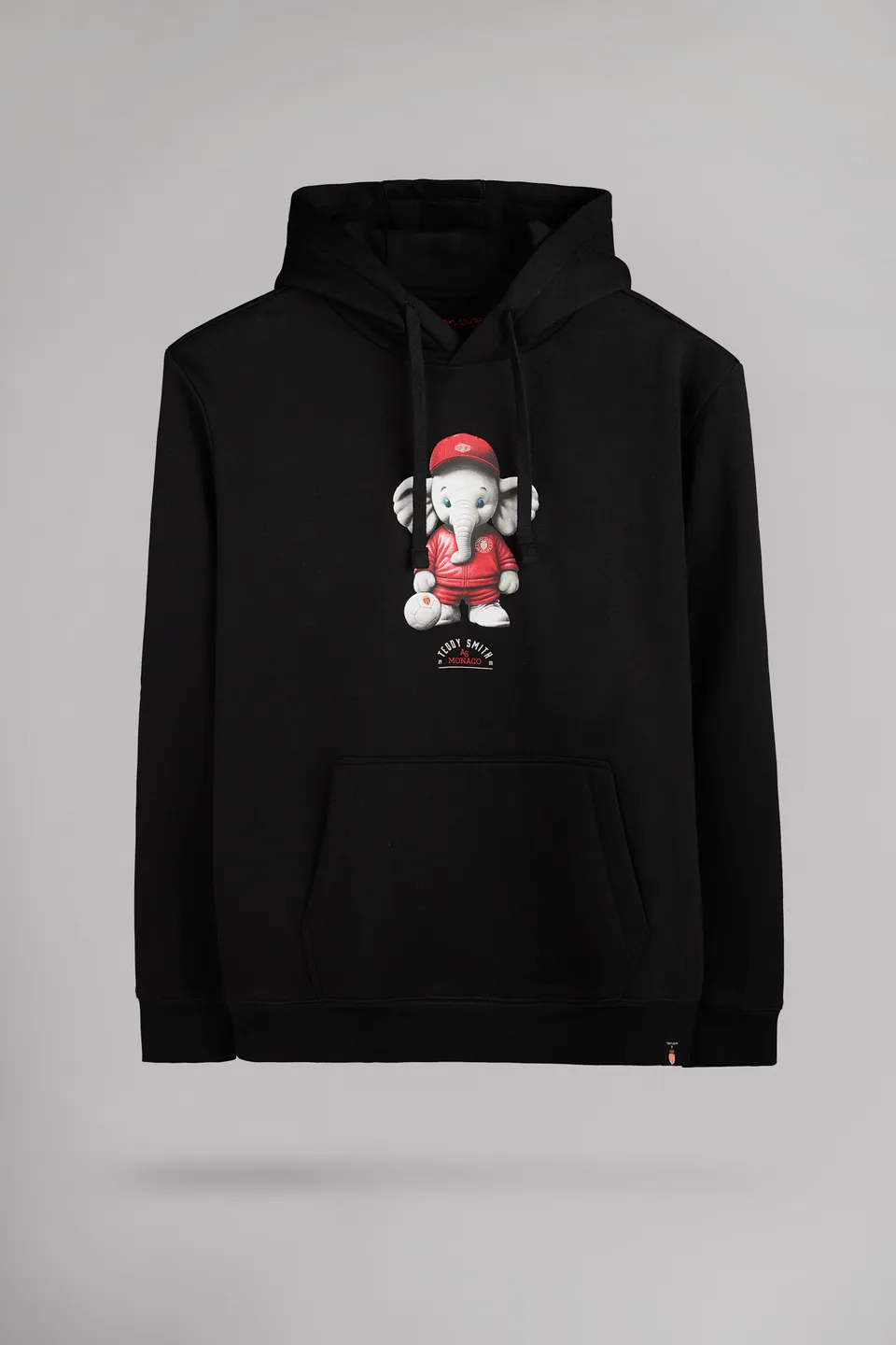 Teddy Smith S-Mascotte Hood sweat capuche noir homme
