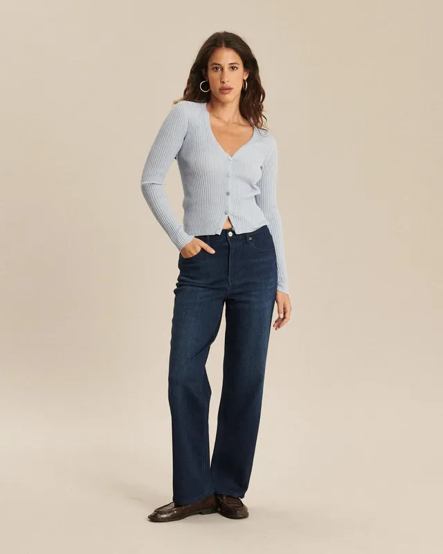 Labdip Romy GB 50 jean droit bleu stretch confort