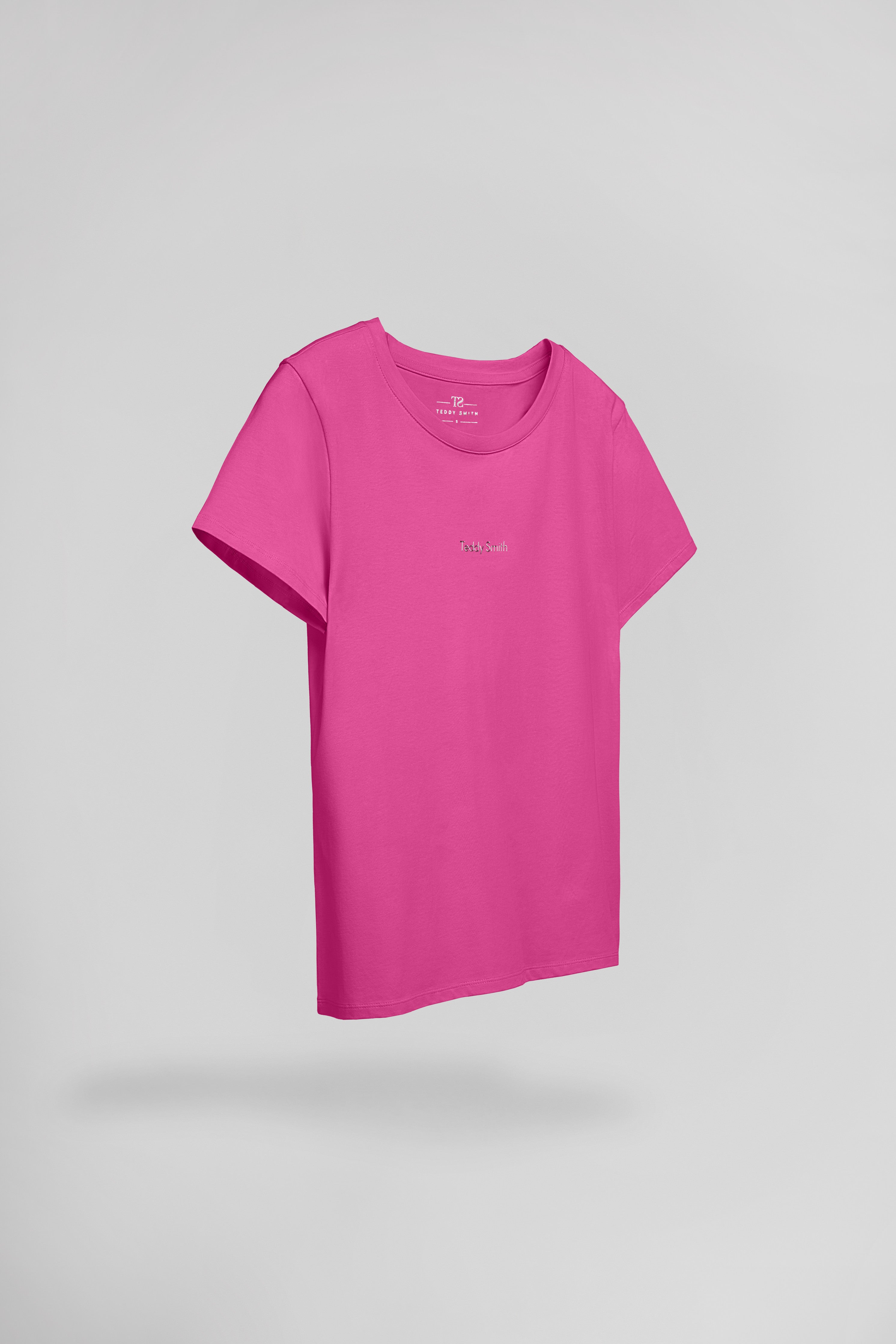 Teddy Smith T-Ribelle MC t-shirt fushia femme