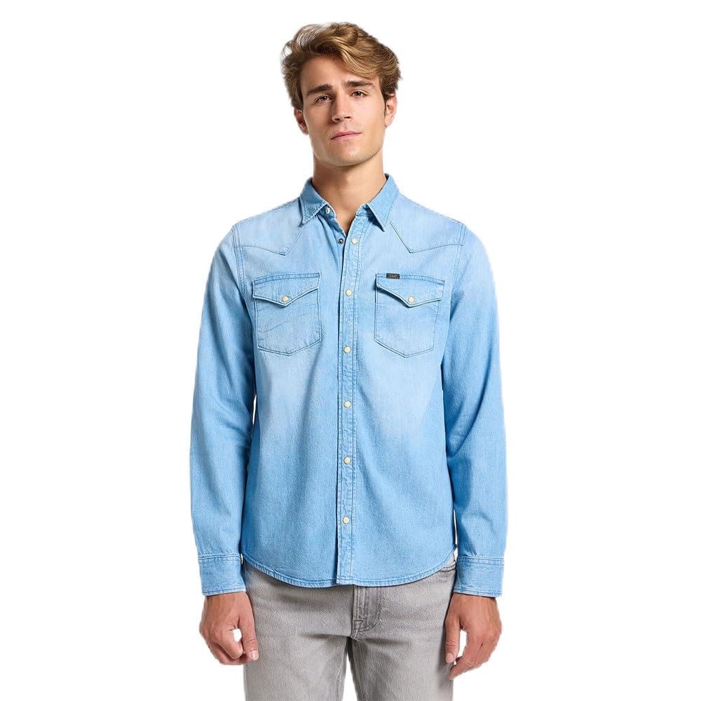 Lee Regular Western chemise homme noire coupe regular coton