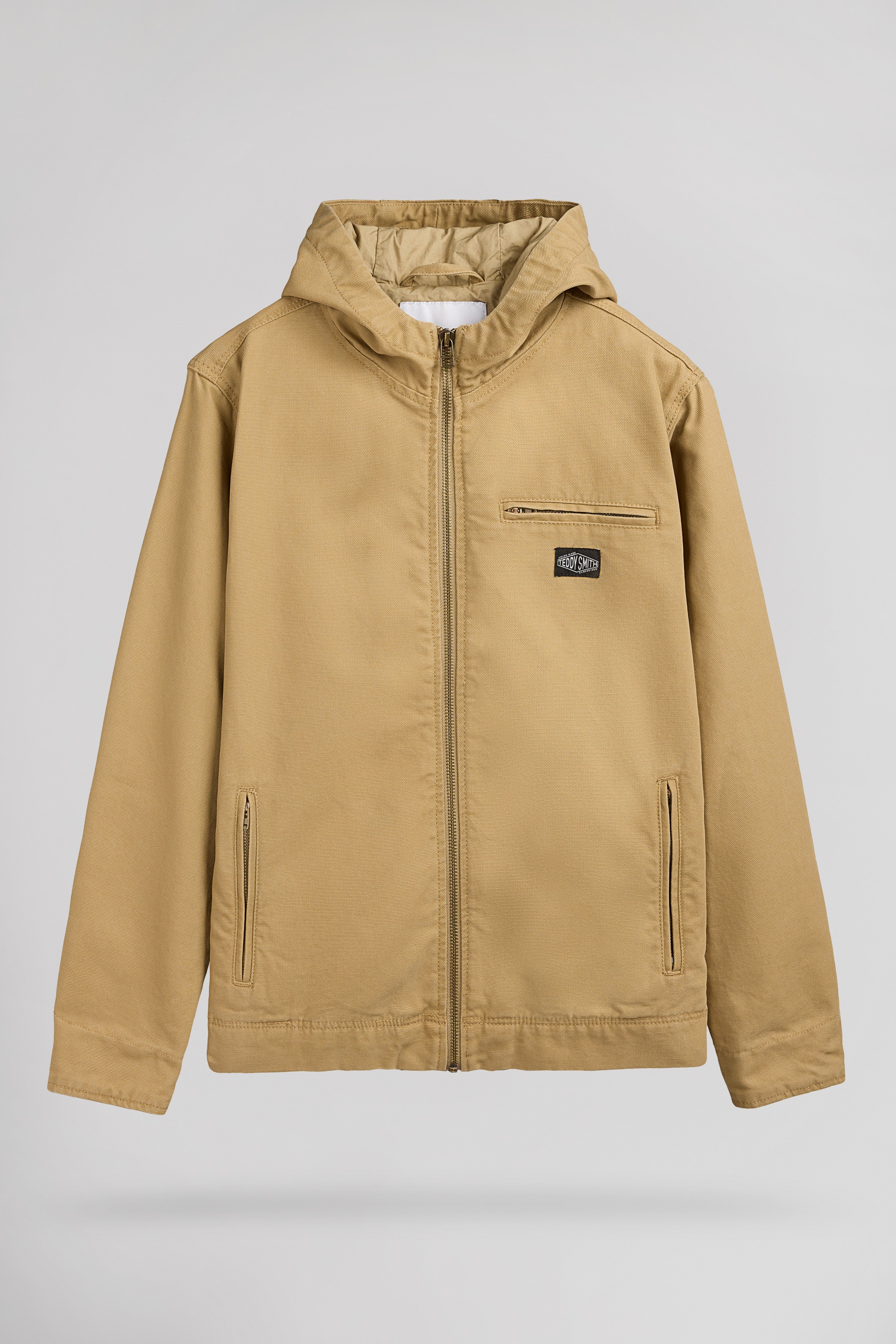 Teddy Smith B-Sanho JR blouson beige garçon coton