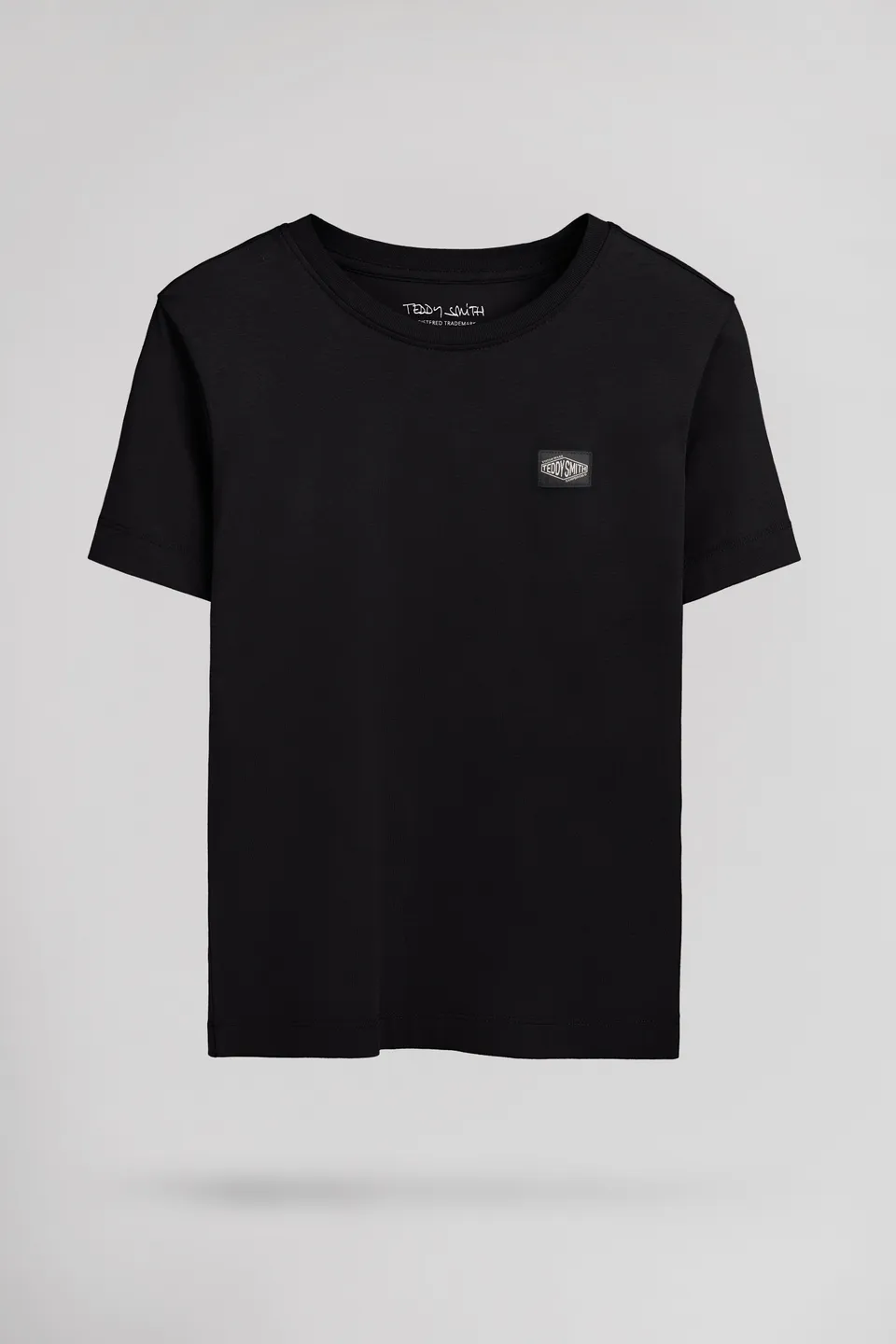 Teddy Smith T-Lionel MC JR t-shirt noir garçon coton