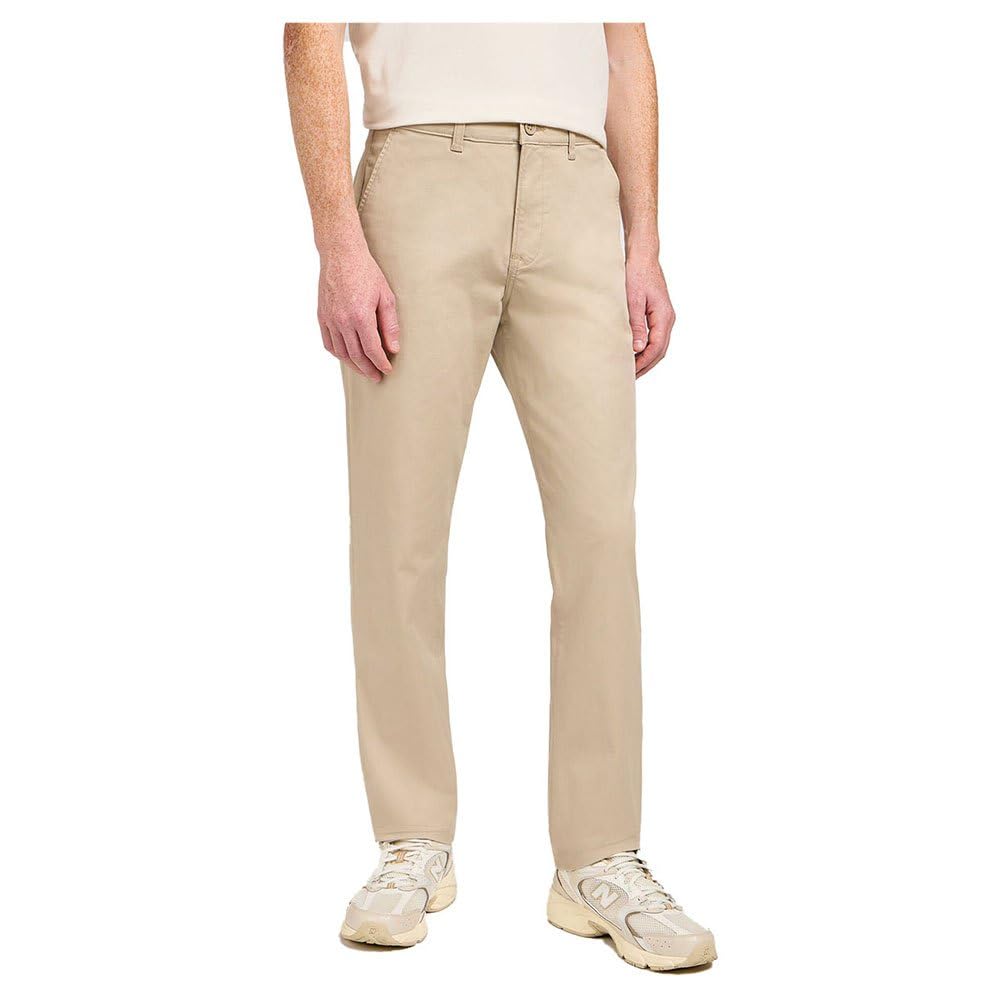 Lee Regular Chino chino homme stone 28W/32L droit