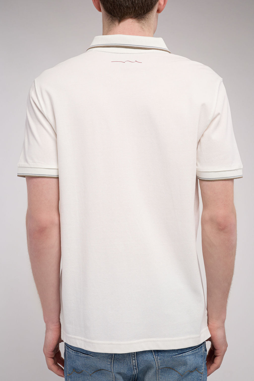 Teddy Smith Pasian 2 polo homme middle white droit