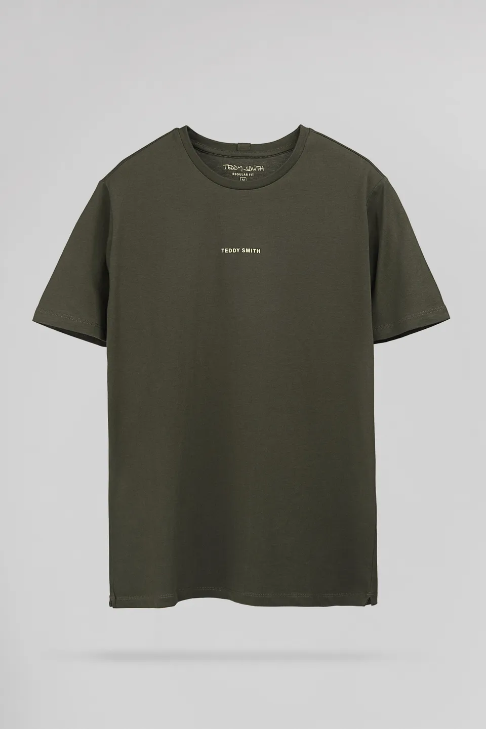 Teddy Smith T-Soy 2 MC t-shirt Deep Kaki 100% coton