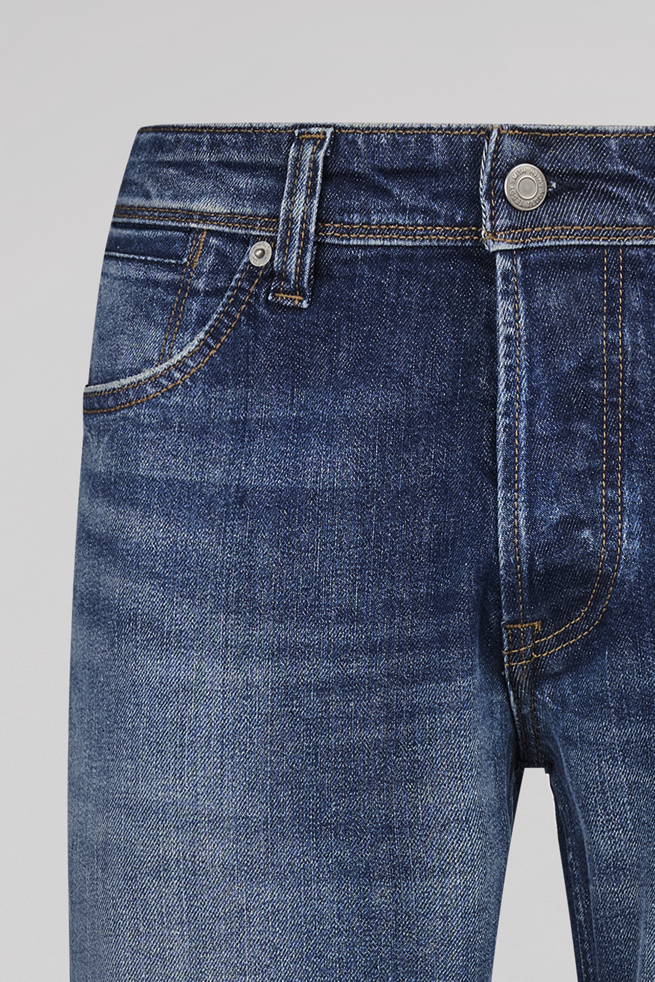 Teddy Smith REG L32 jean droit homme dark blue stone