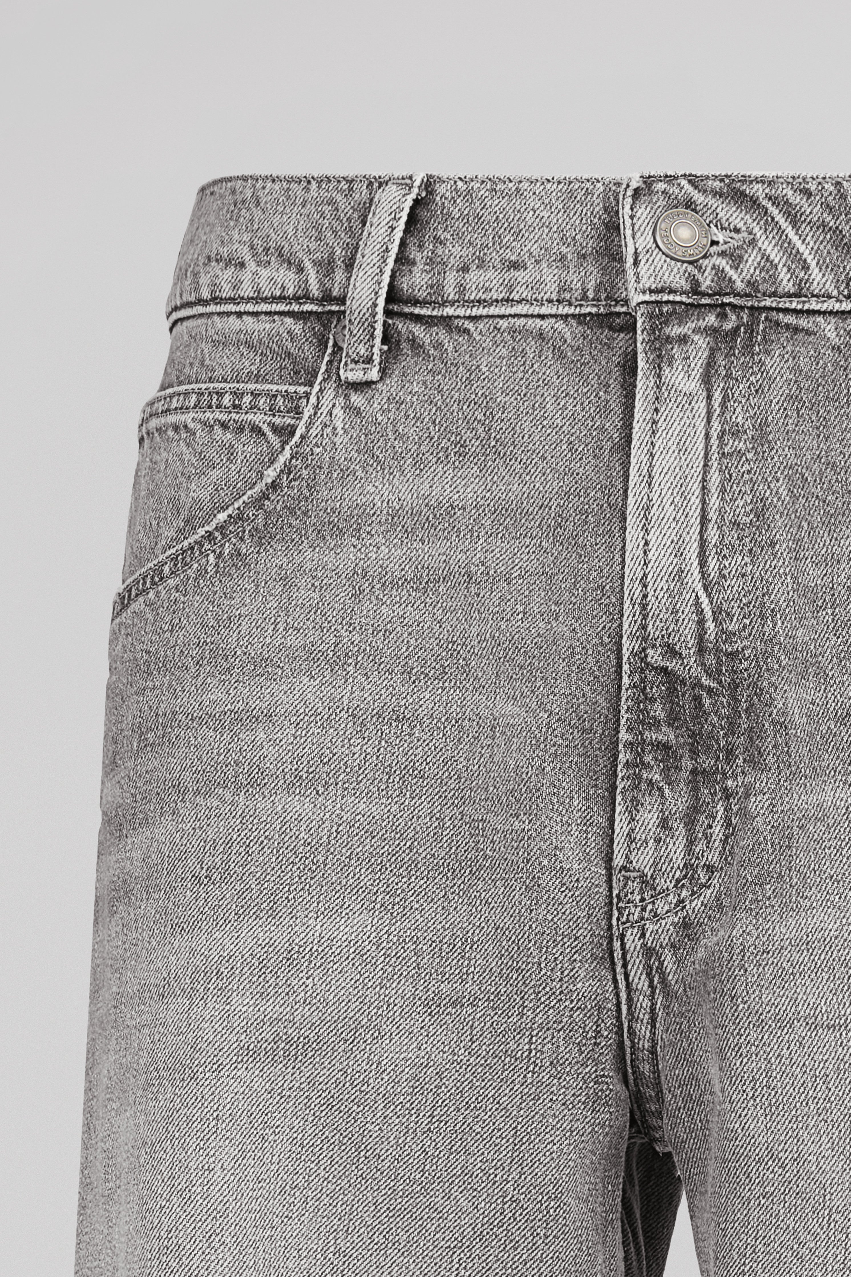 Teddy Smith Memphis Straight L32 jean relaxed gris clair