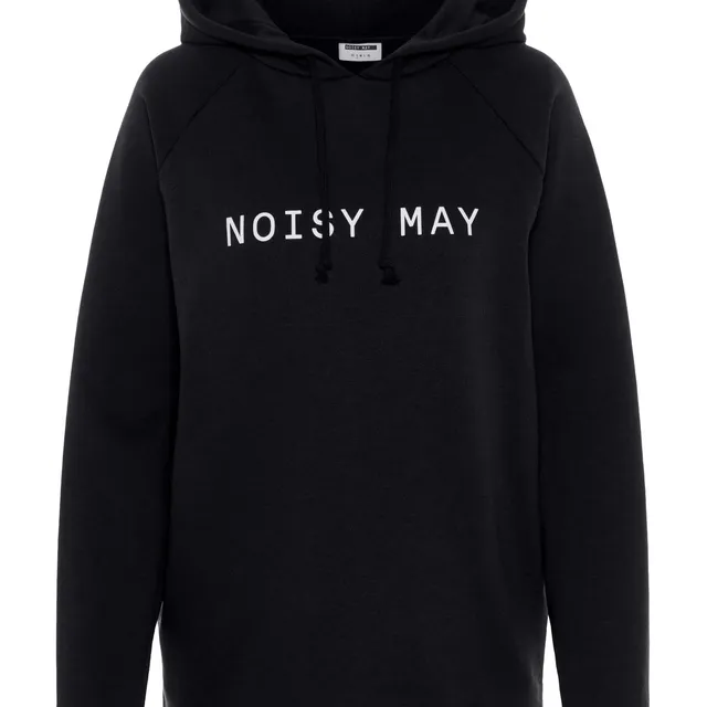 Noisy May sweat à capuche coupe ample imprimé