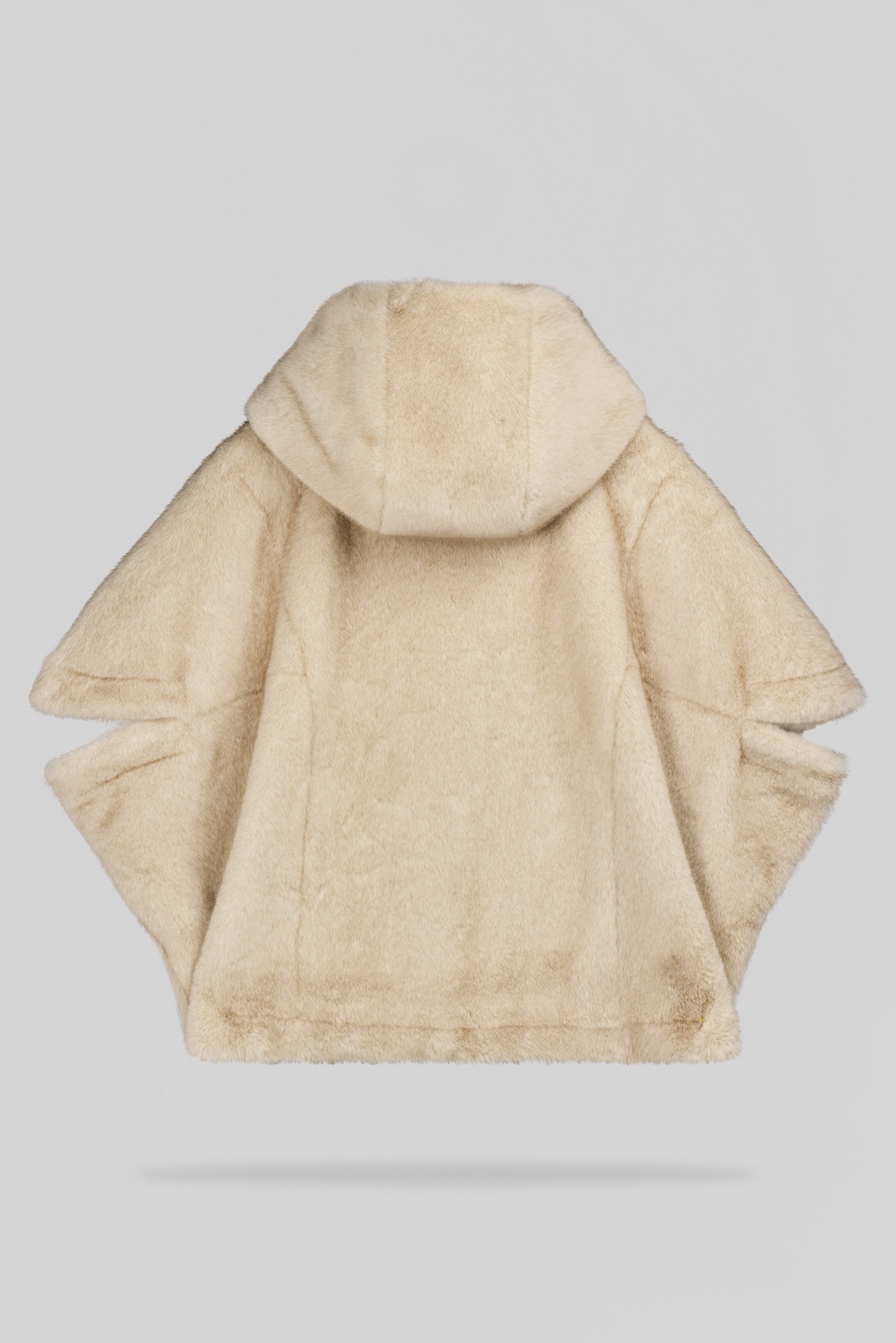 Teddy Smith B-Anouk blouson fausse fourrure beige capuche