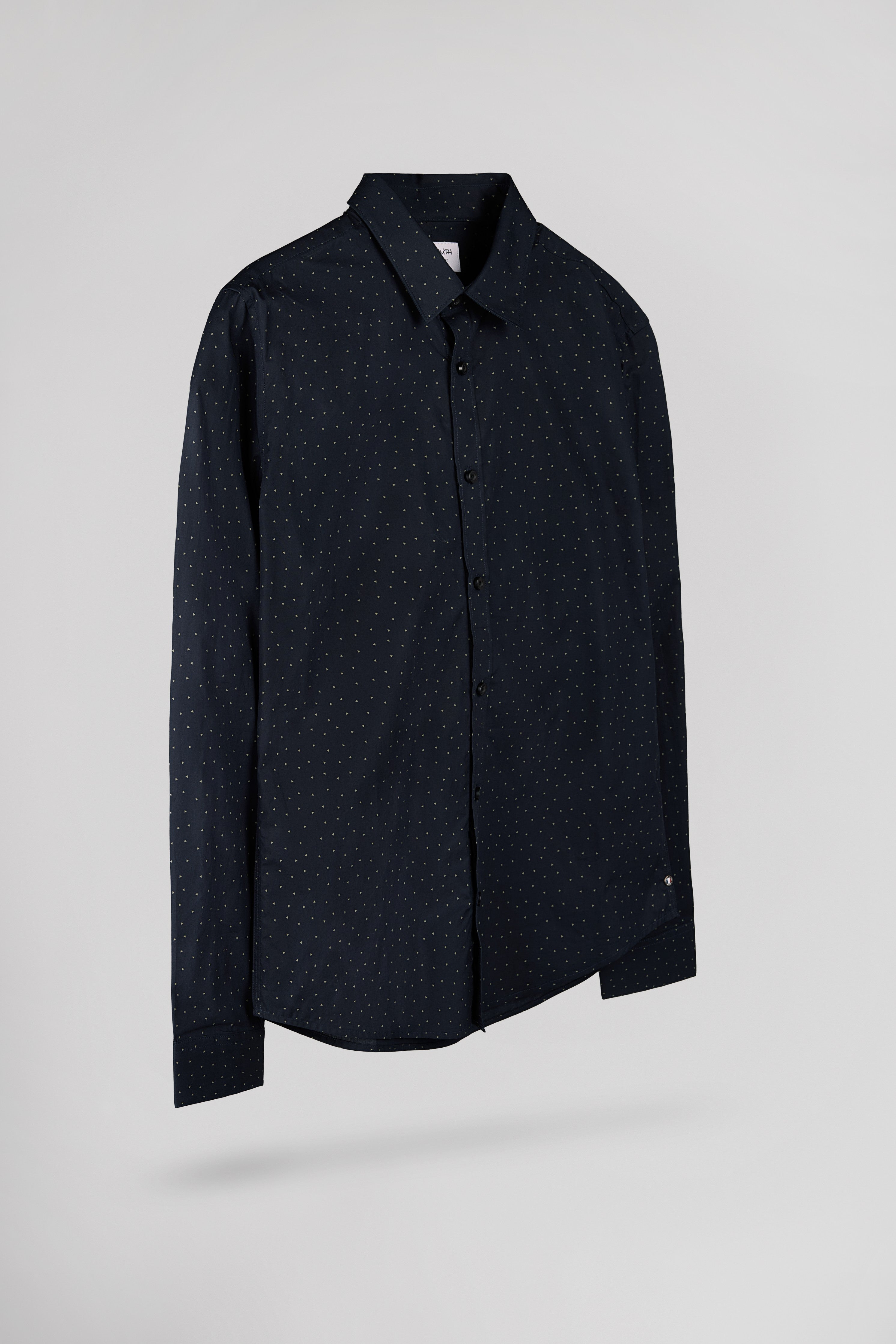 Teddy Smith Carton ML chemise bleu marine pur coton