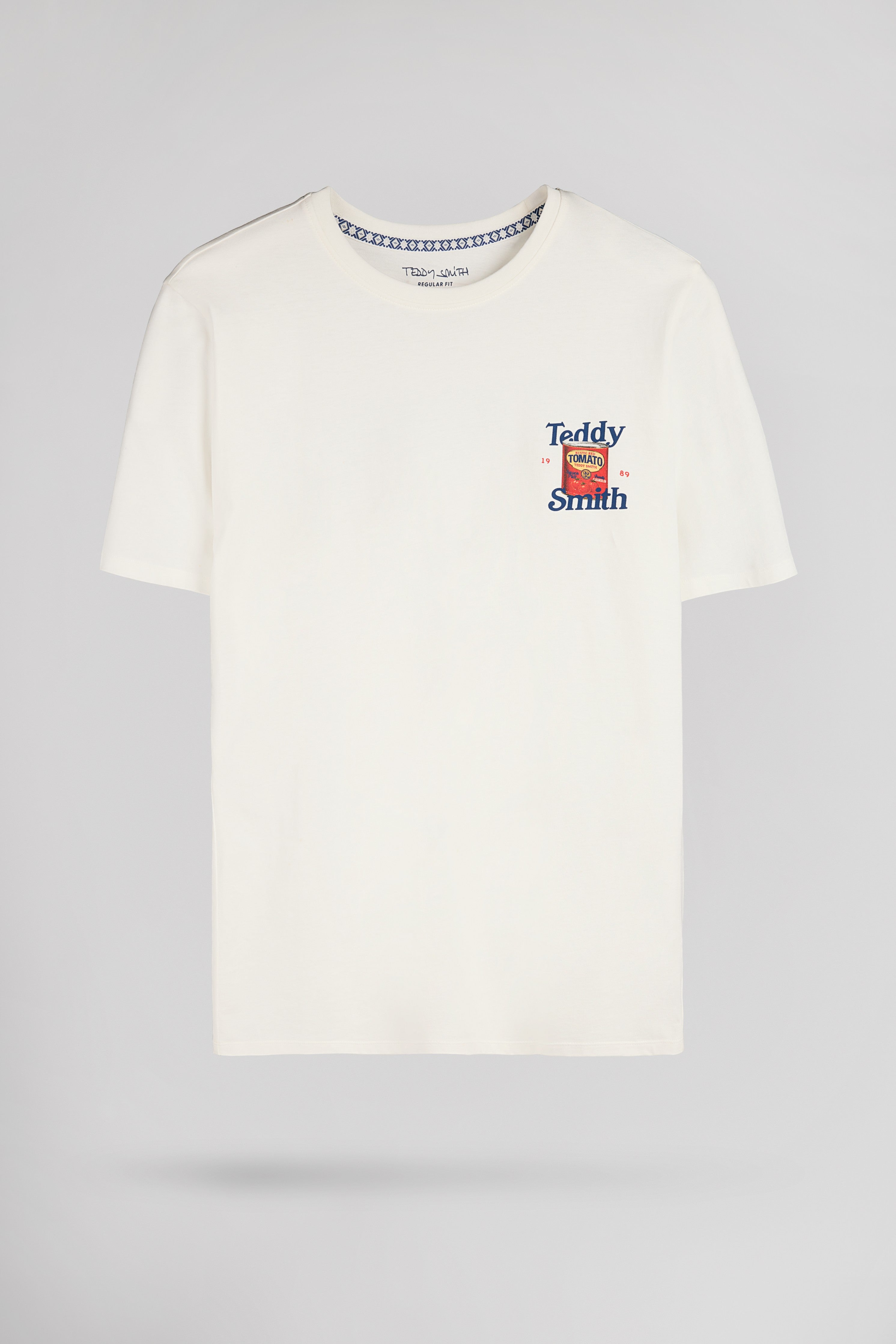 Teddy Smith T-Tomato MC t-shirt middle white coton