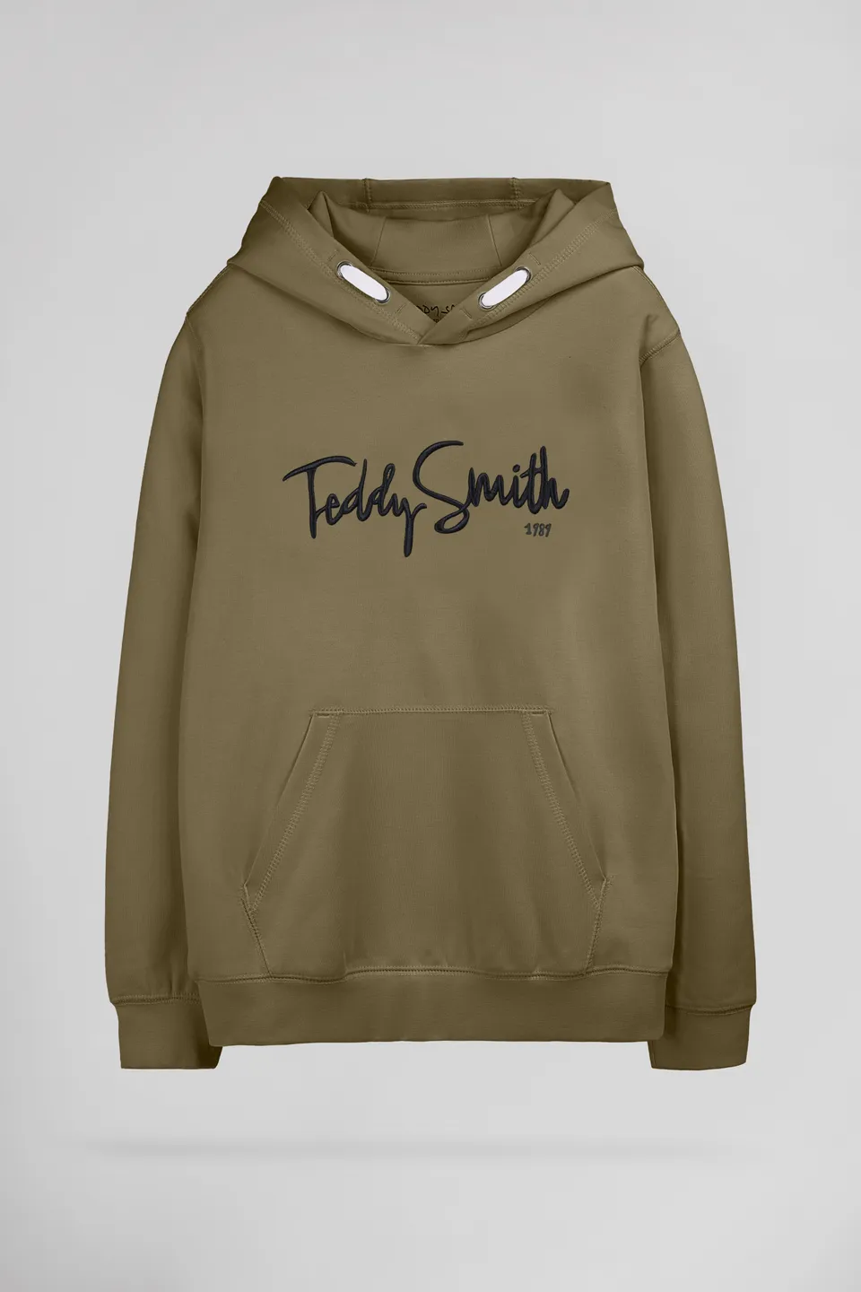 Teddy Smith S-Evry Hoody JR sweat à capuche kaki garçon