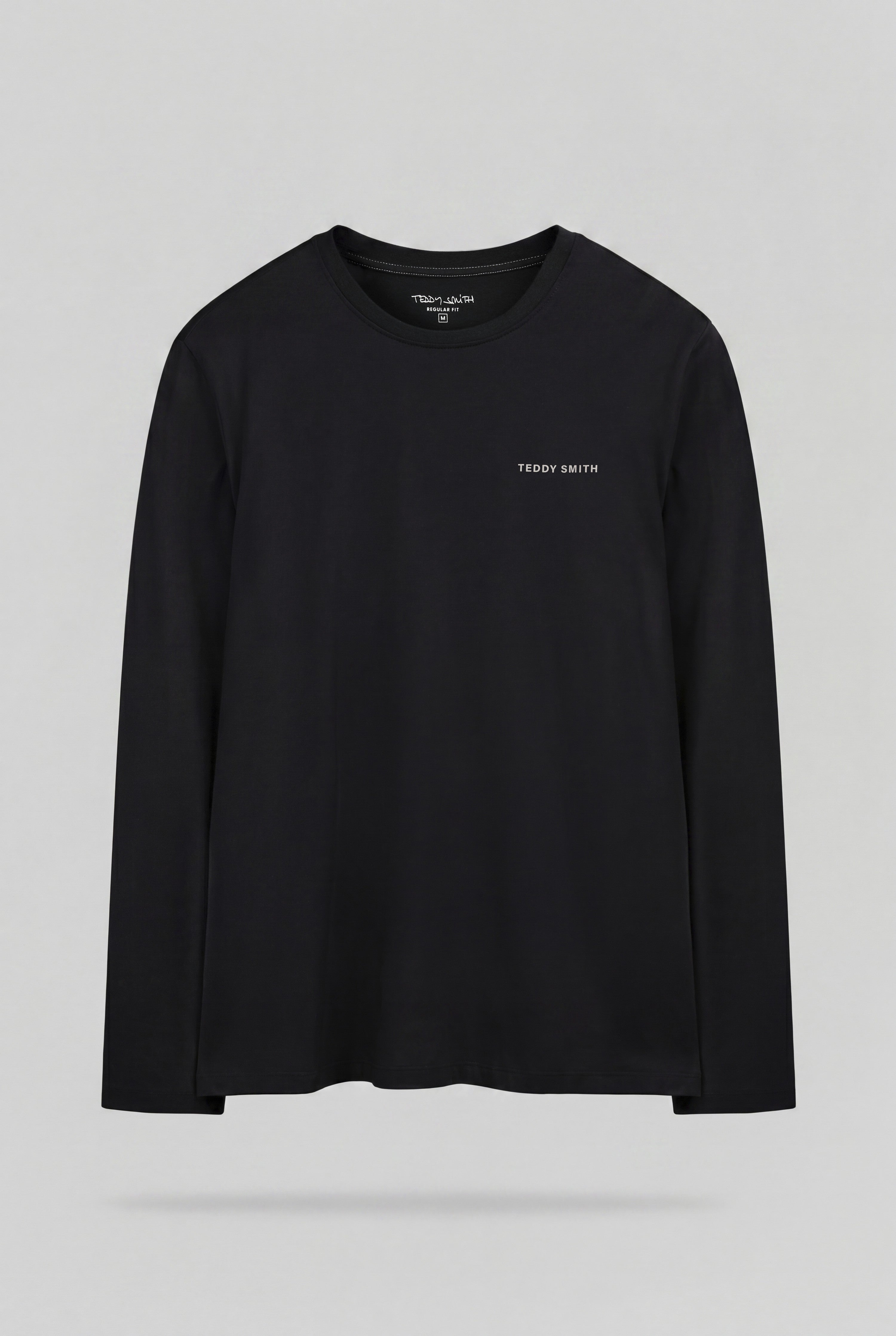 Teddy Smith The Tee 2 ML t-shirt manches longues noir coton