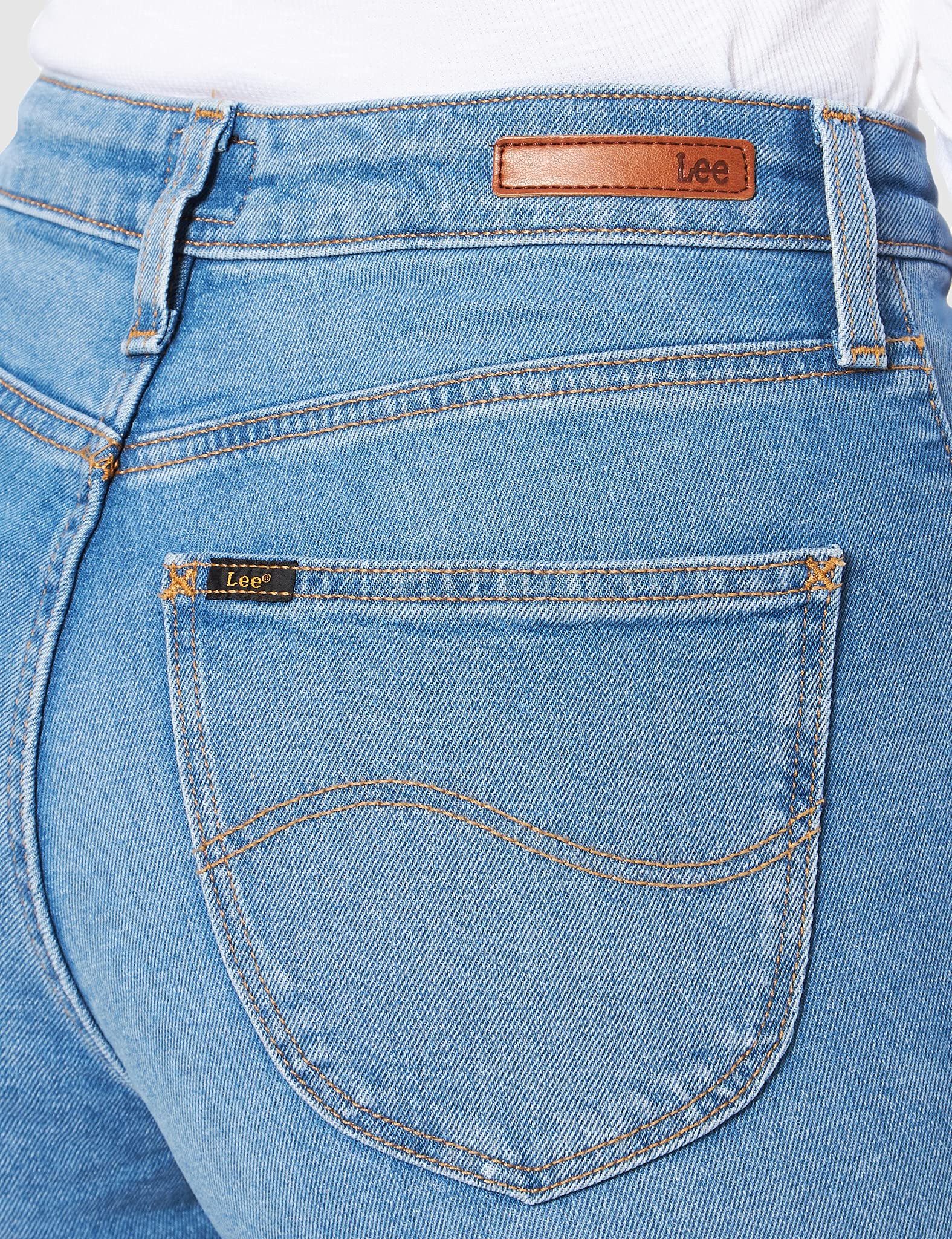 Lee Carol jean Mid Worn 25/35 taille haute