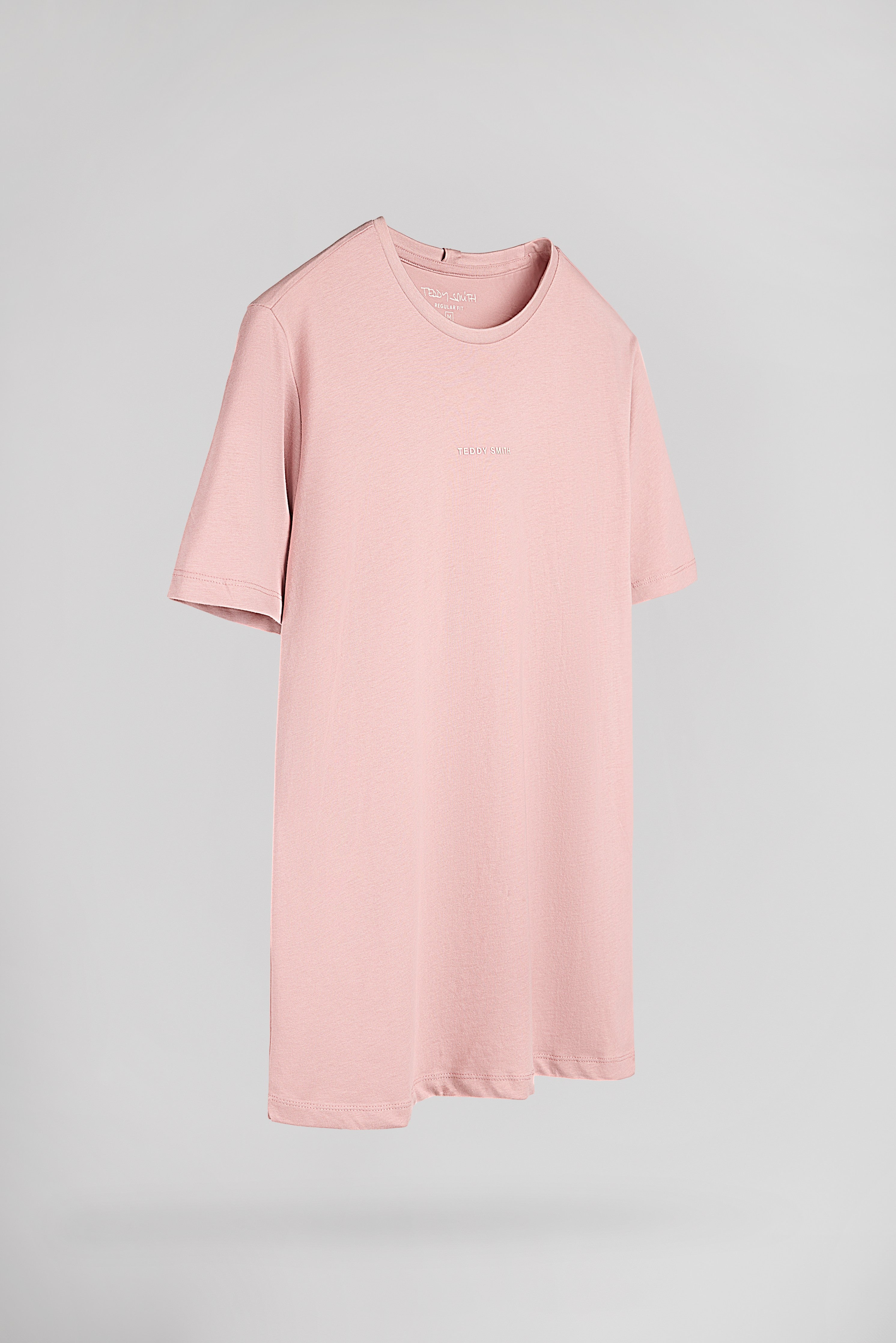 Teddy Smith T-Soy 2 MC t-shirt rose col rond