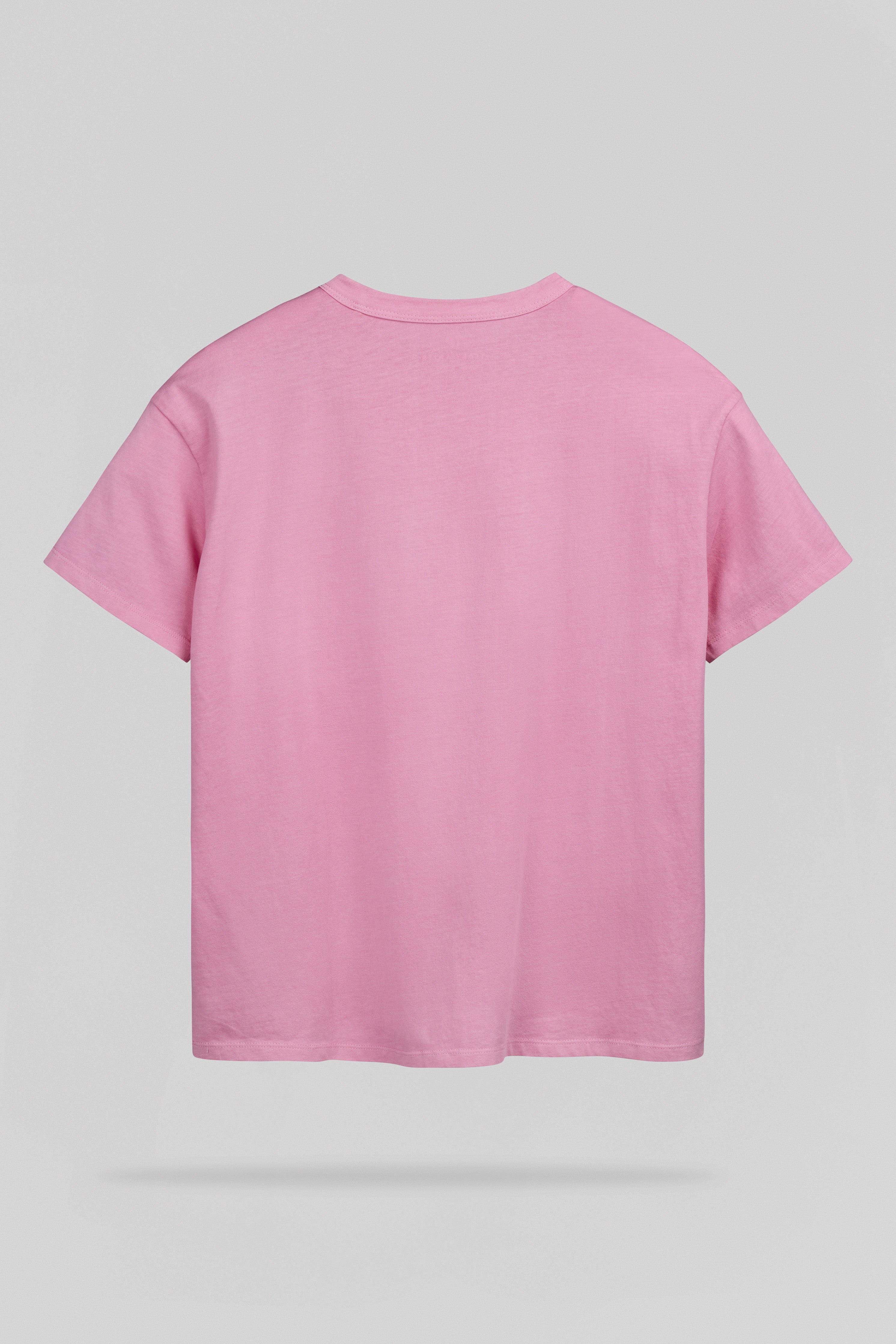 Teddy Smith T-Amour t-shirt oversize rose bonbon femme coton