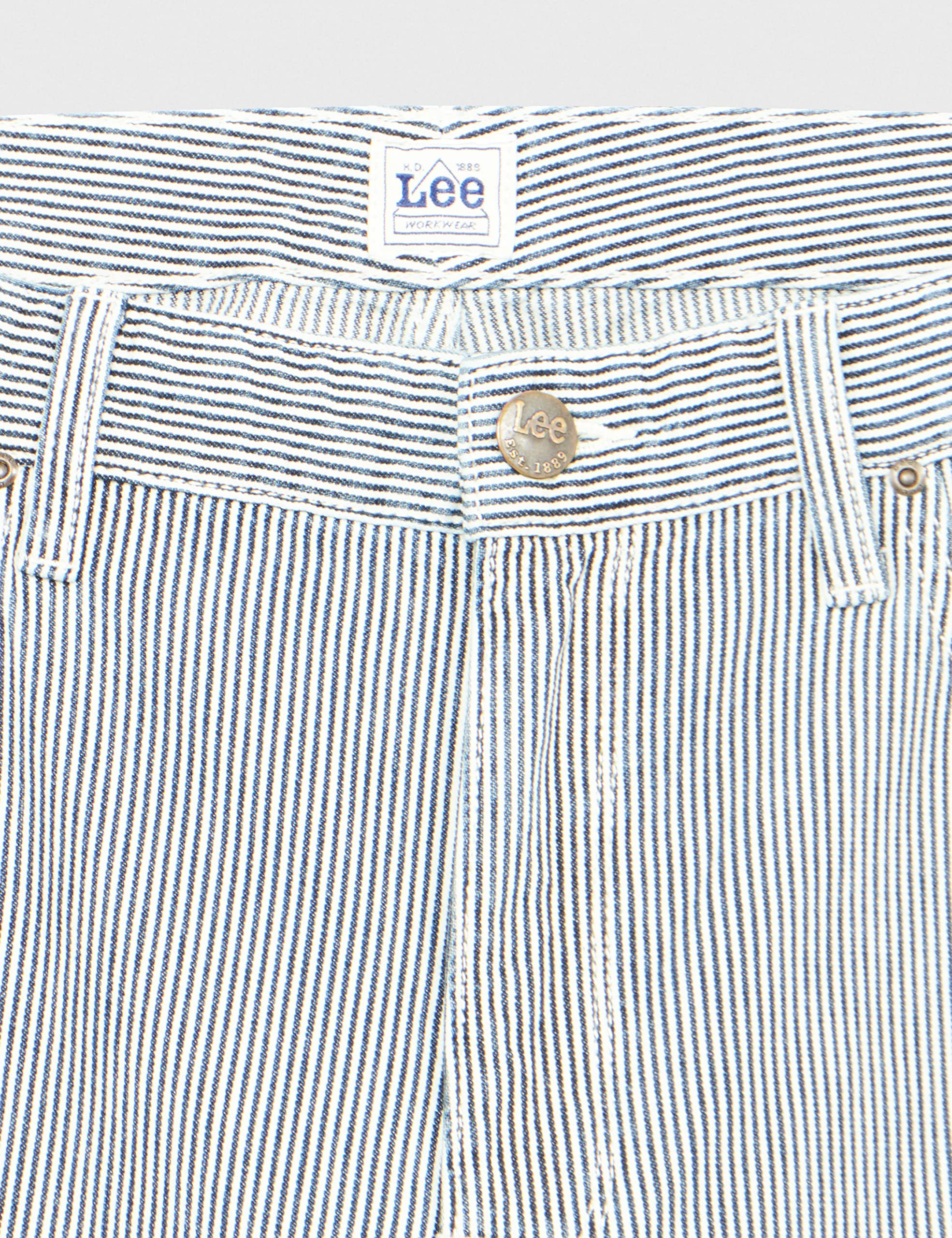 Lee Carol jean femme Hickory Stripe 33W 27L toile rigide
