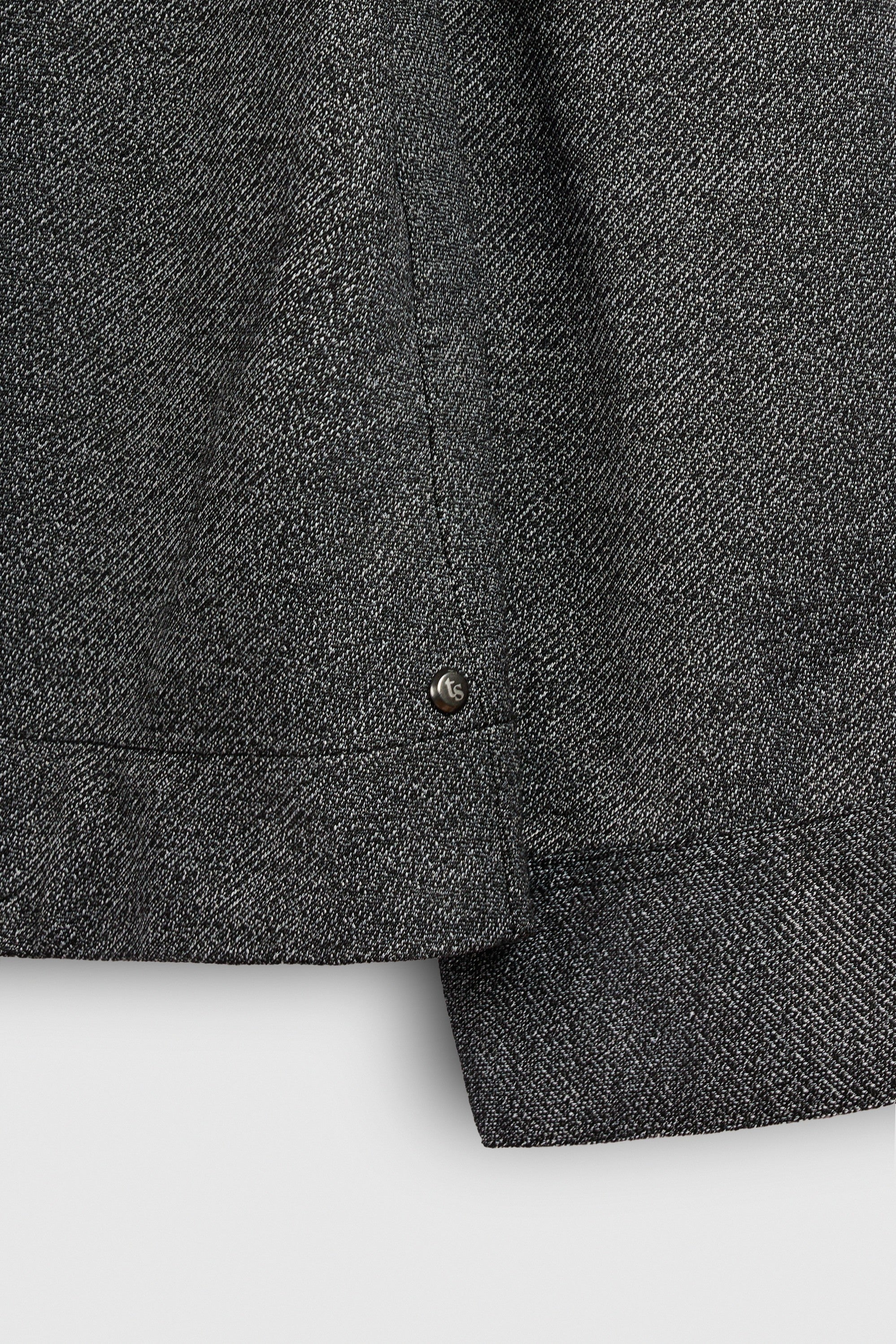 Teddy Smith C-William ML chemise homme noir coupe décontractée