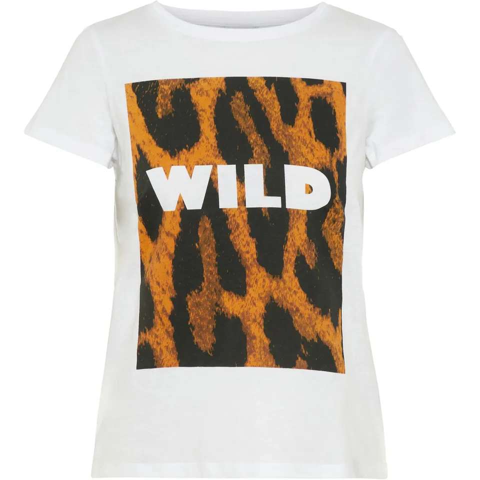 Noisy May t-shirt tigre manches courtes col rond
