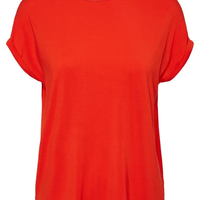 Noisy May t-shirt col rond manches courtes viscose stretch