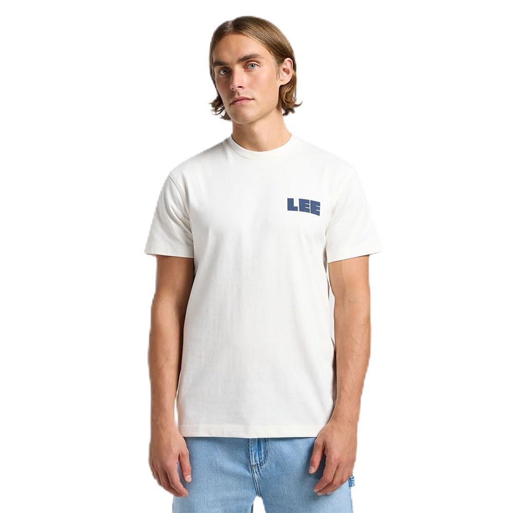 Lee Ww Graphic tee-shirt homme Oak Moss M coton