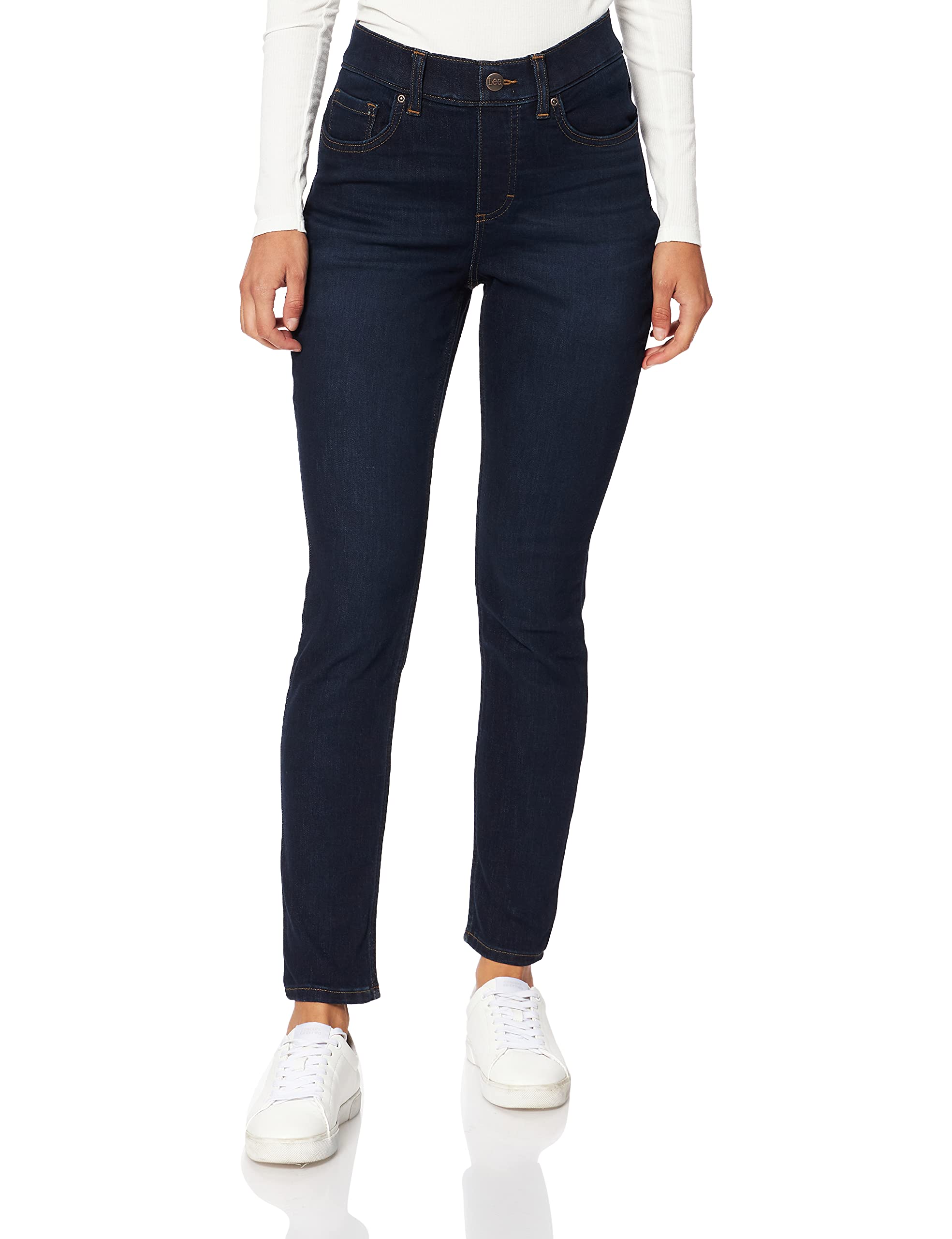 Lee High Rise Skinny jean femme Sugar Cloud 38W 33L