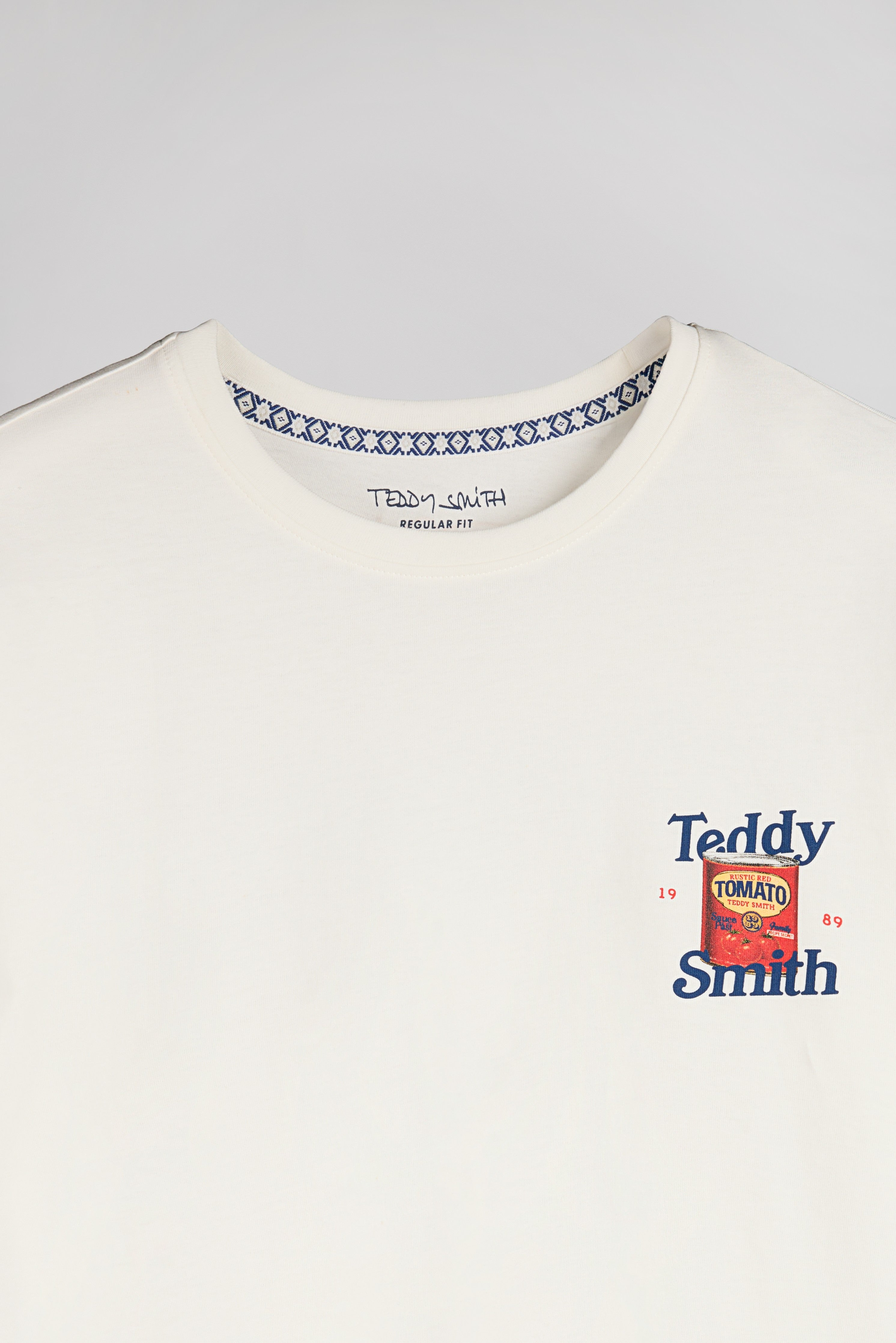 Teddy Smith T-Tomato MC t-shirt middle white coton