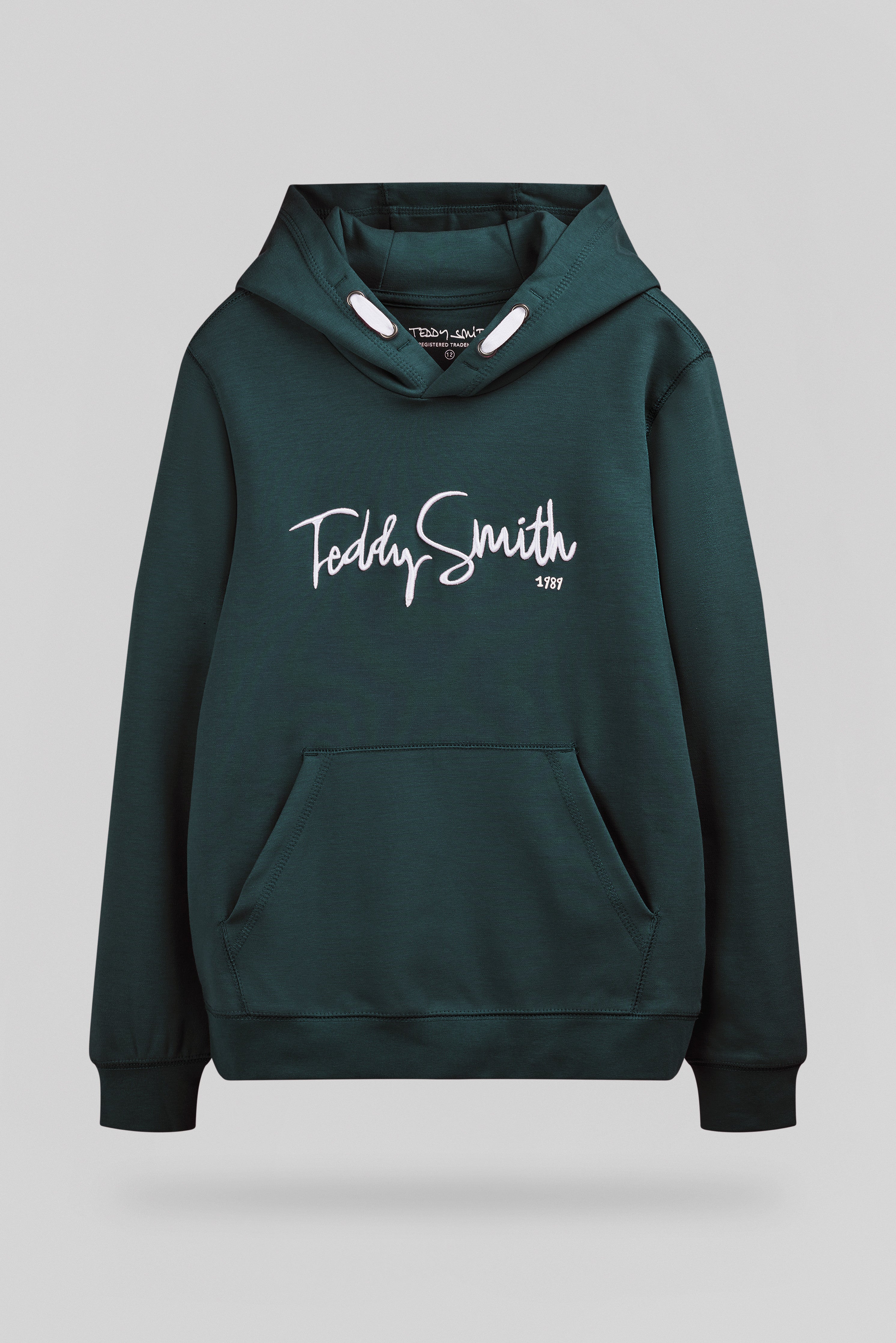 Teddy Smith S-Evry Hoody JR sweat garçon vert pin