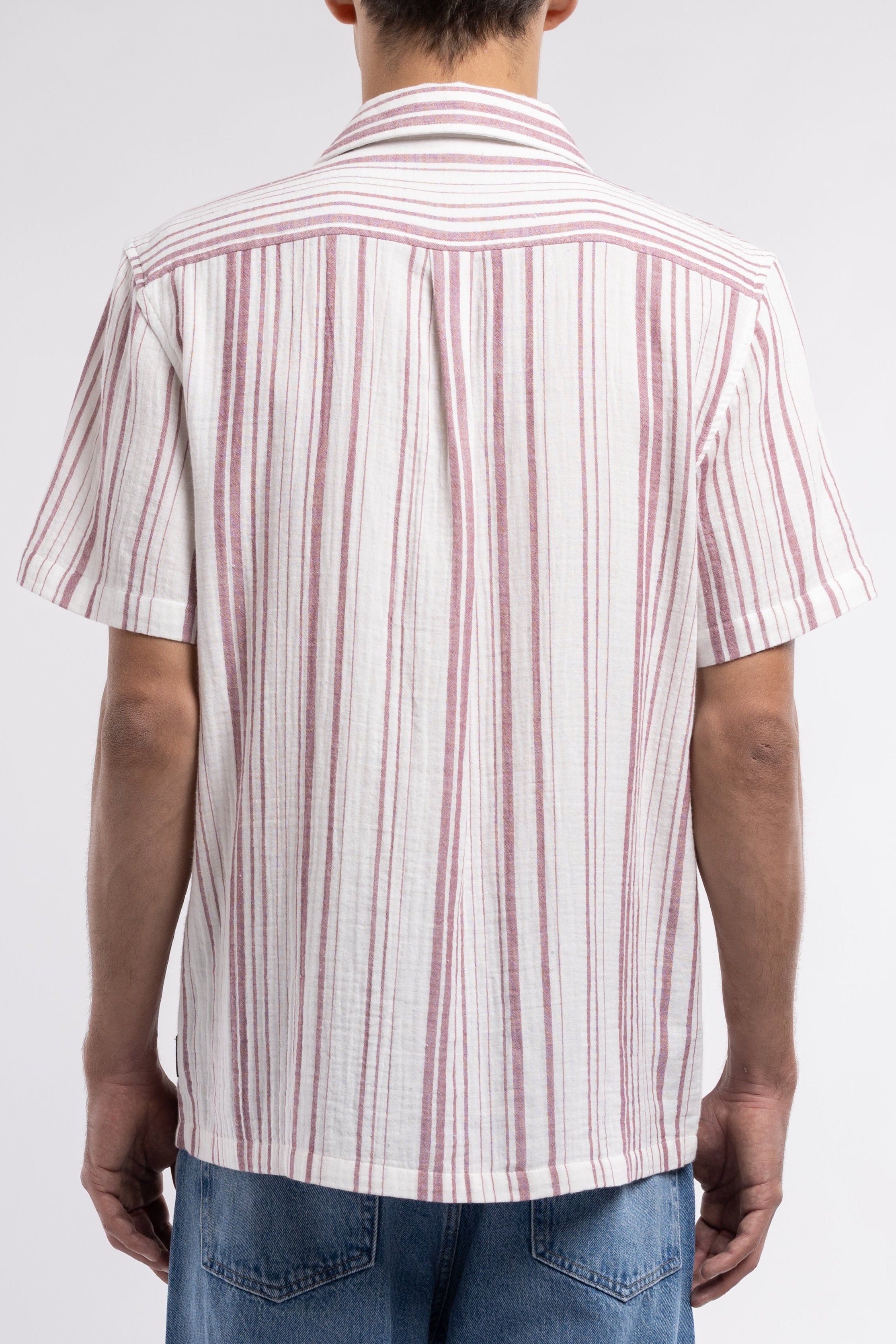 Teddy Smith C-Celestio MC chemise rouge col cubain