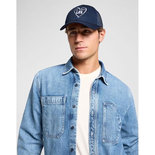 Lee Trucker Cap Casquette Rivet Navy 100% Coton