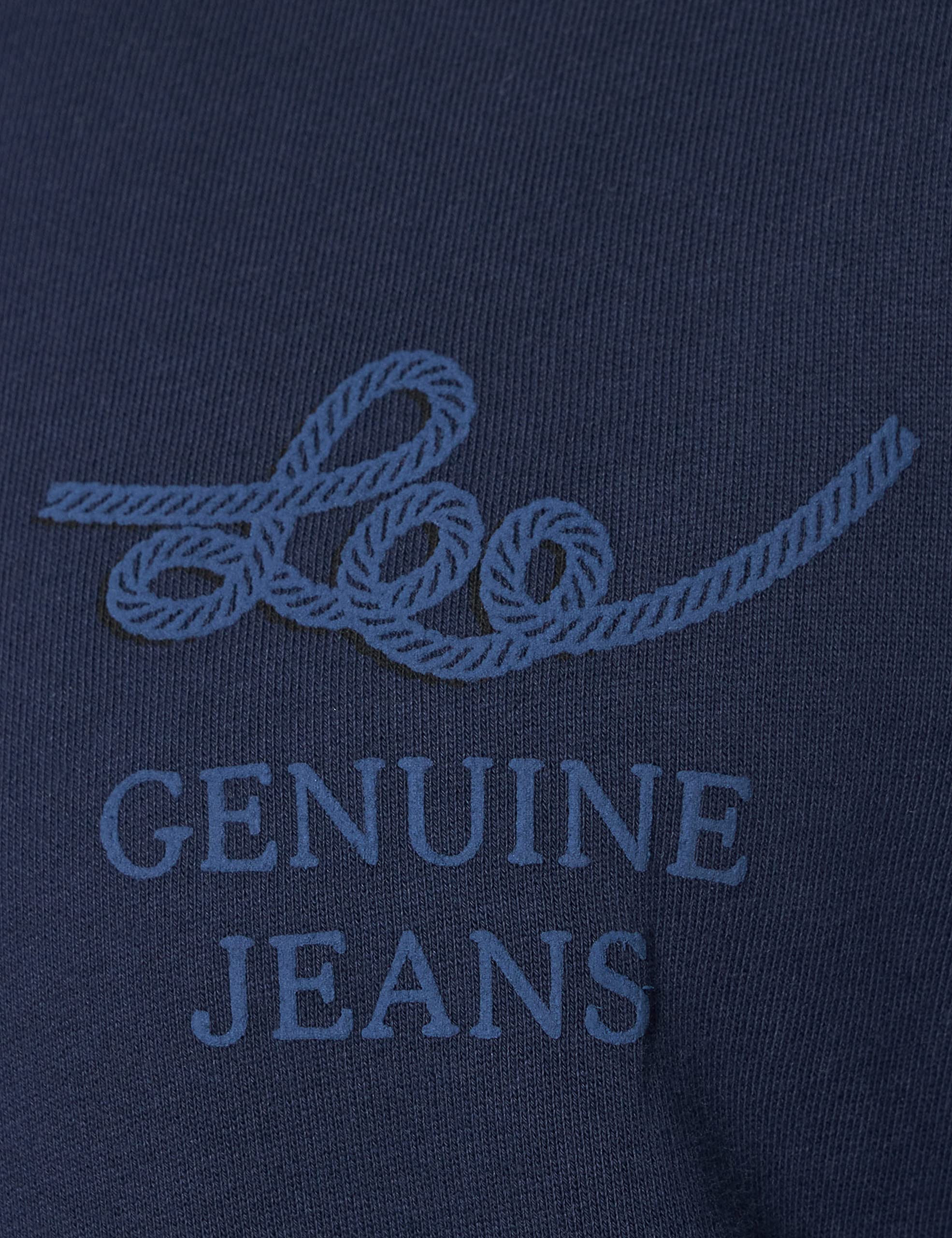 Lee Rider Graphic sweat homme marine coton