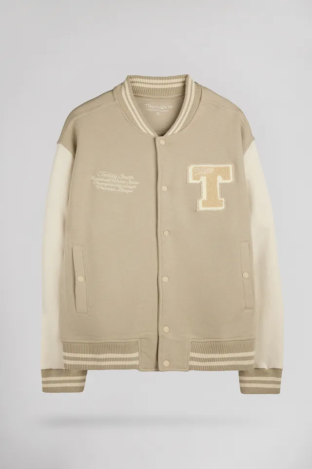 Teddy Smith G-Romeo gilet sweat teddy homme beige