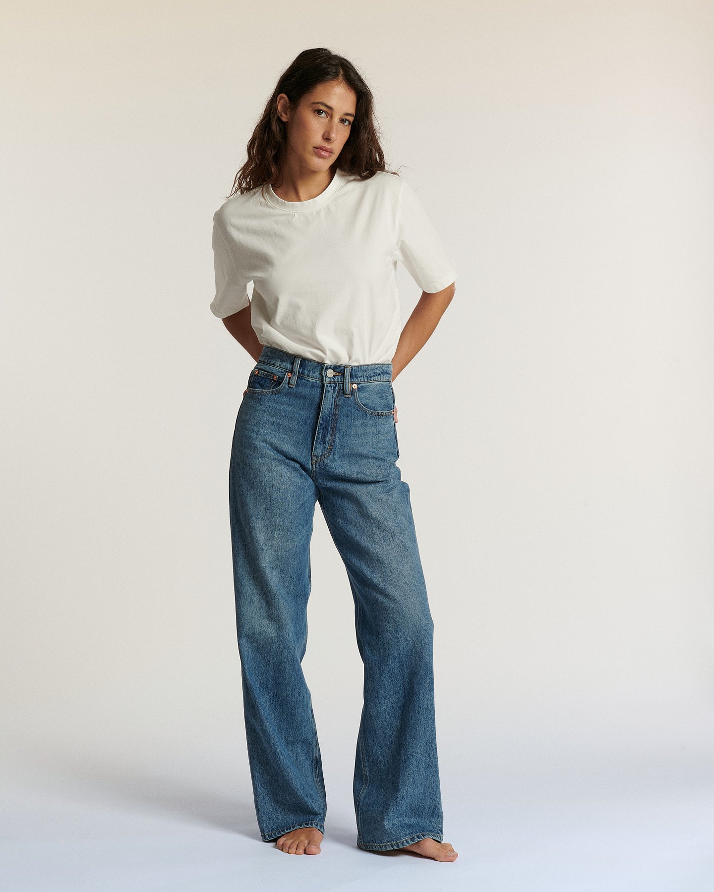 Labdip Sully Long Denim jean femme 30 bleu moyen