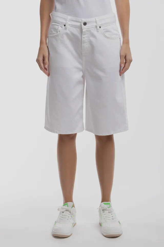 Teddy Smith S-Tomboy SH short blanc taille basse