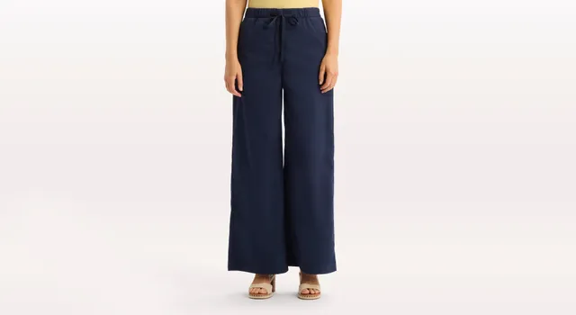 Dockers Drawstring pantalon chino droit bleu cordon