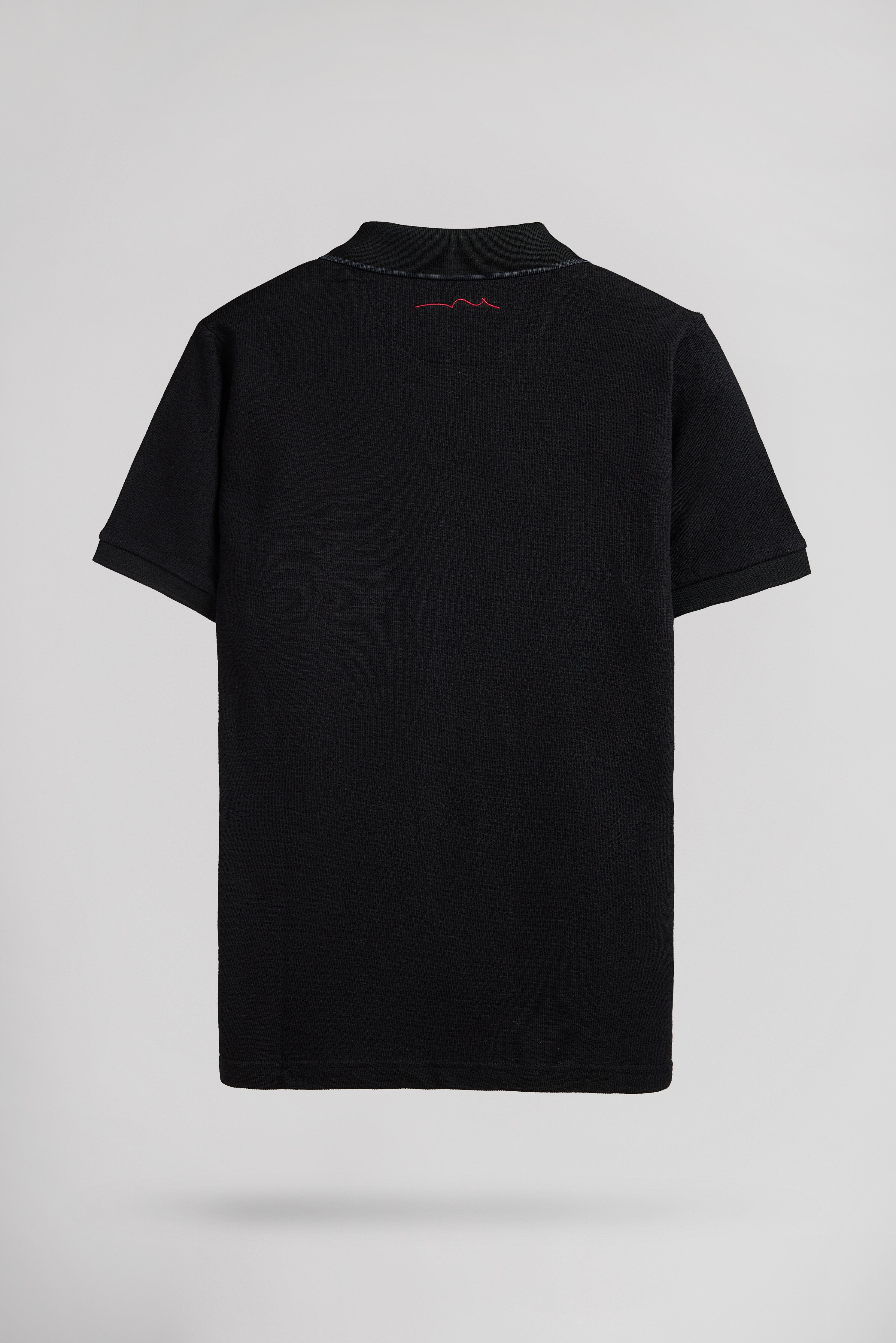 Teddy Smith P-Soner MC Noir polo homme noir éponge