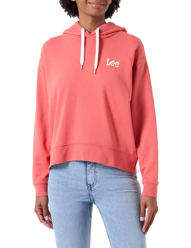 Lee Essential sweat à capuche femme Pois coupe droite