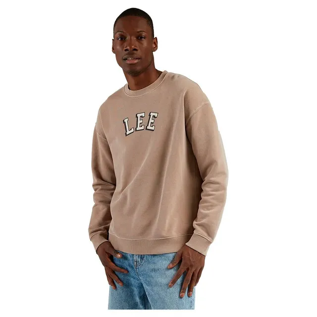 Lee Applique Crew sweat homme XXL light umber