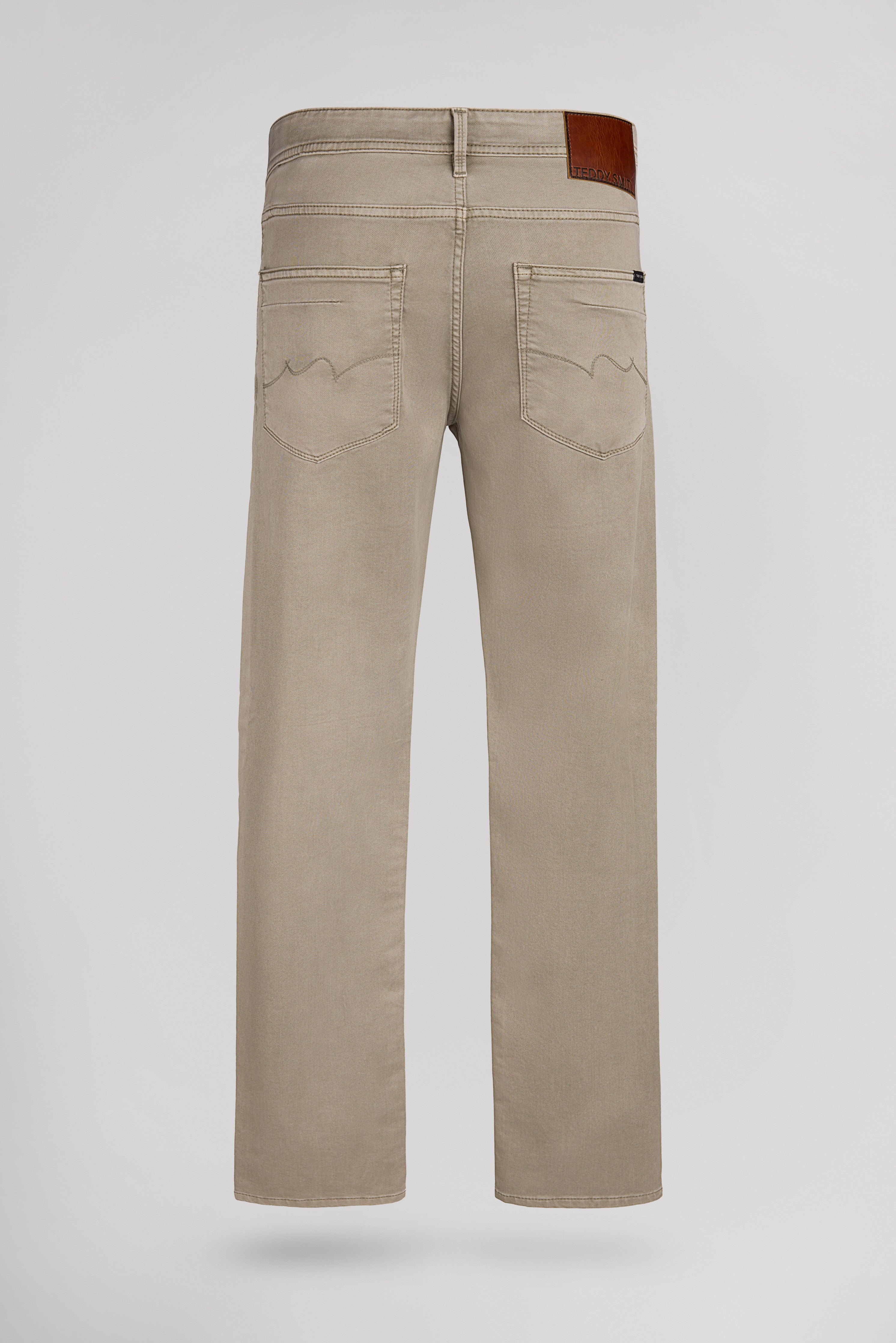 Teddy Smith Jim Rock Swe L32 Bleach Kaki jean homme ajusté