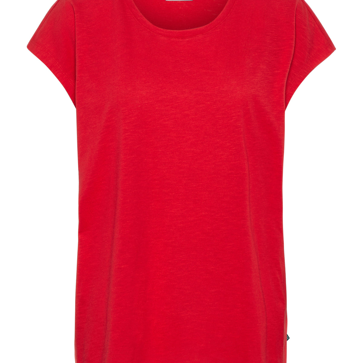Noisy May t-shirt oversize col rond ourlet arrondi