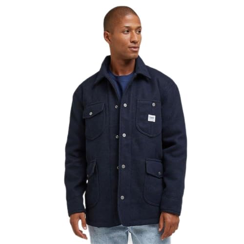 Lee veste en laine homme noir taille XL