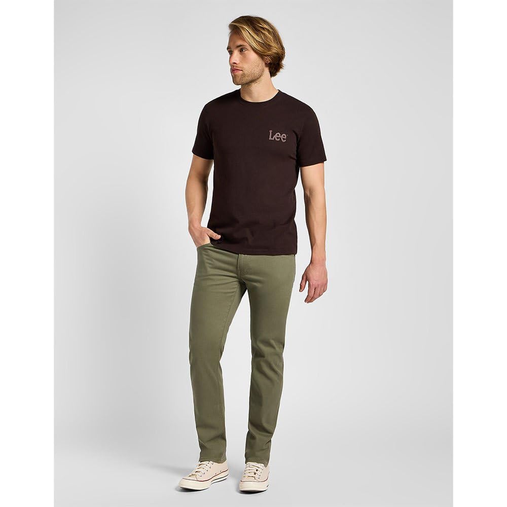 Lee Medium Wobbly tee-shirt homme Sweet Maple regular