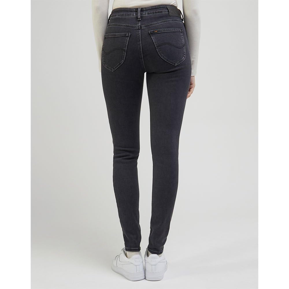 Lee Foreverfit jean femme noir délavé en denim