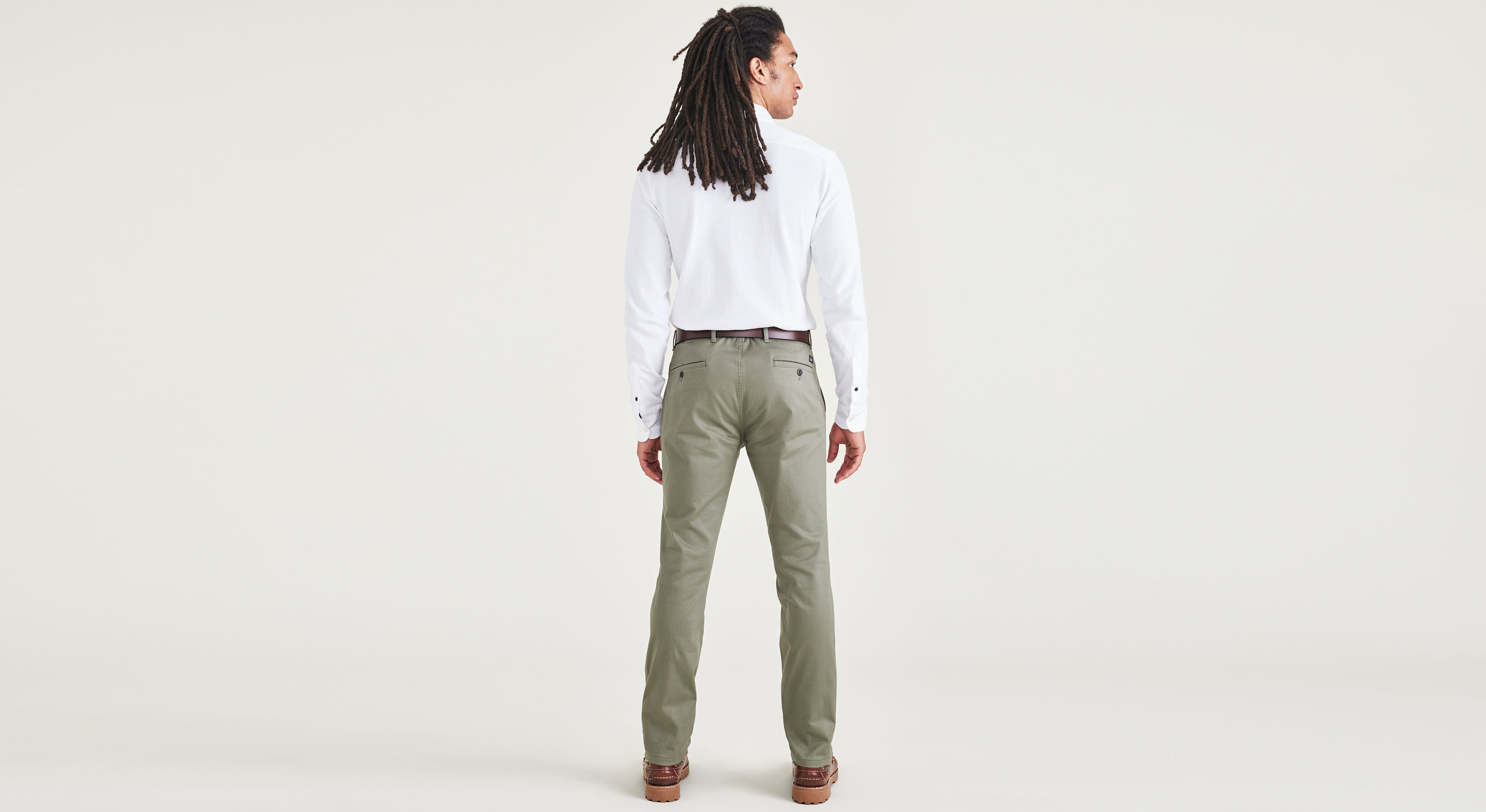 Dockers Original Chino Skinny chino vert camouflage