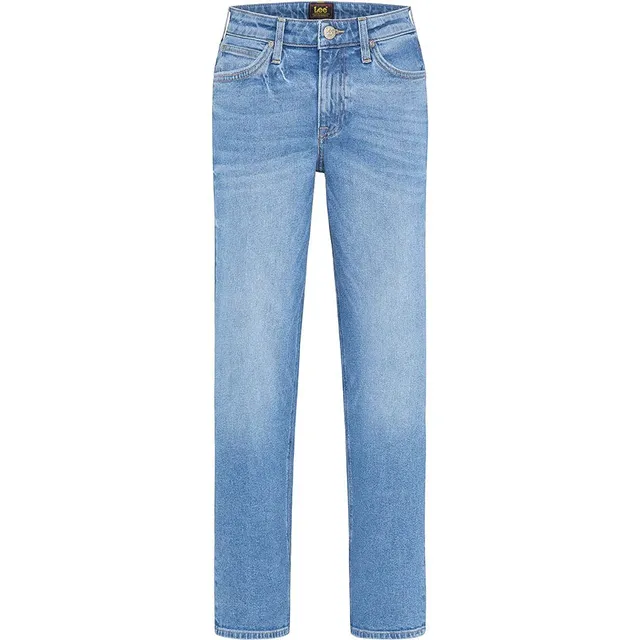 Lee Mom Straight jean femme Mid Booster taille haute