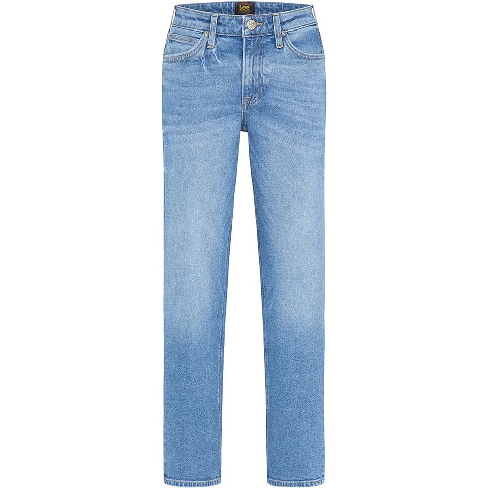 Lee Mom Straight jean femme Mid Booster taille haute