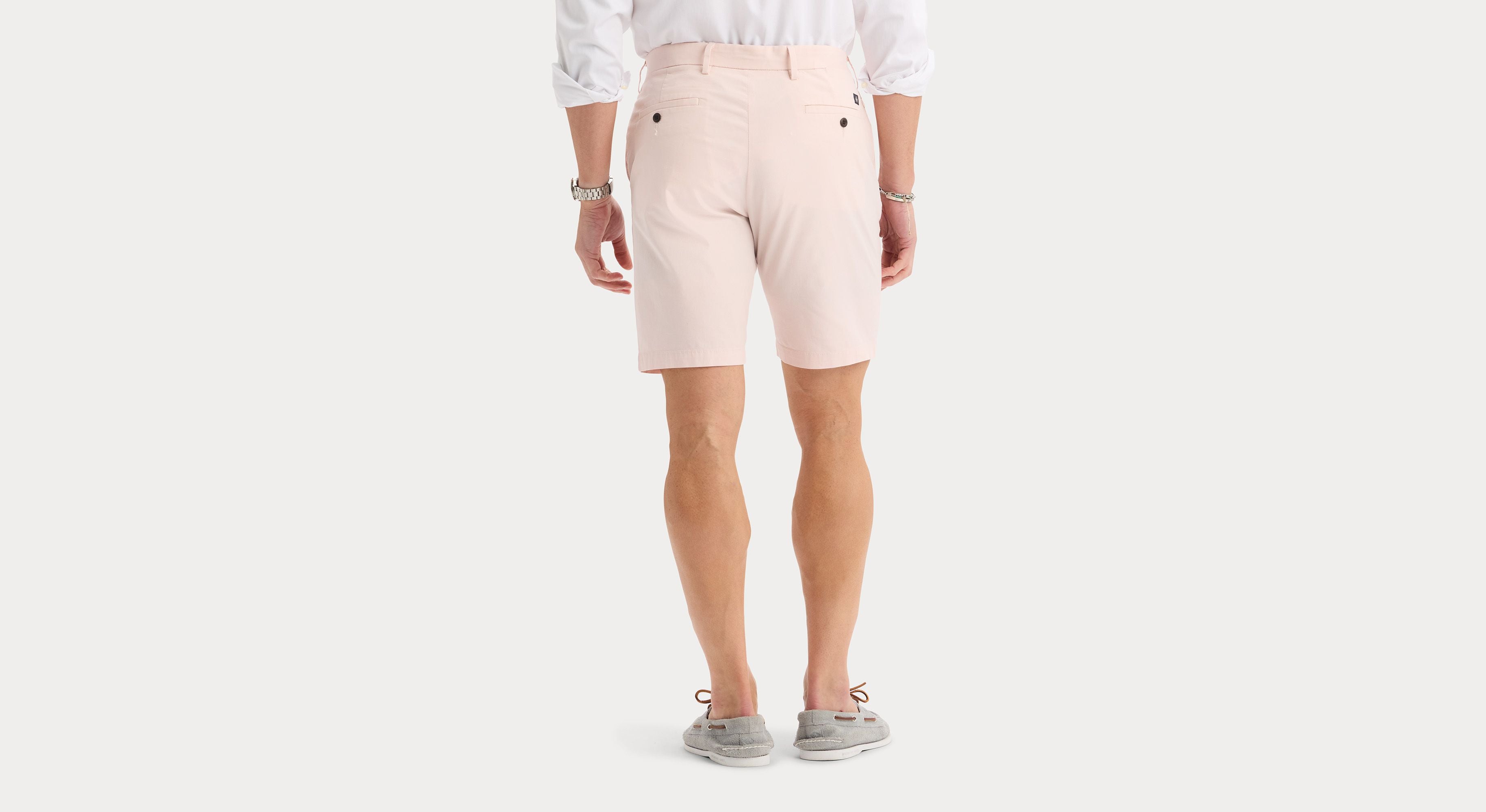 Dockers Supreme Flex Modern Chino short rose stretch