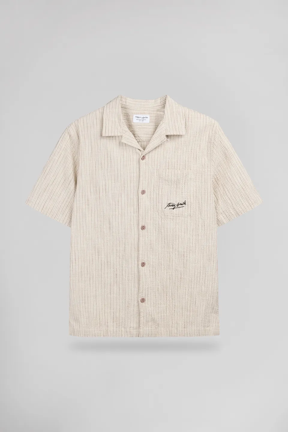 Teddy Smith C-Elvis MC chemise beige ample
