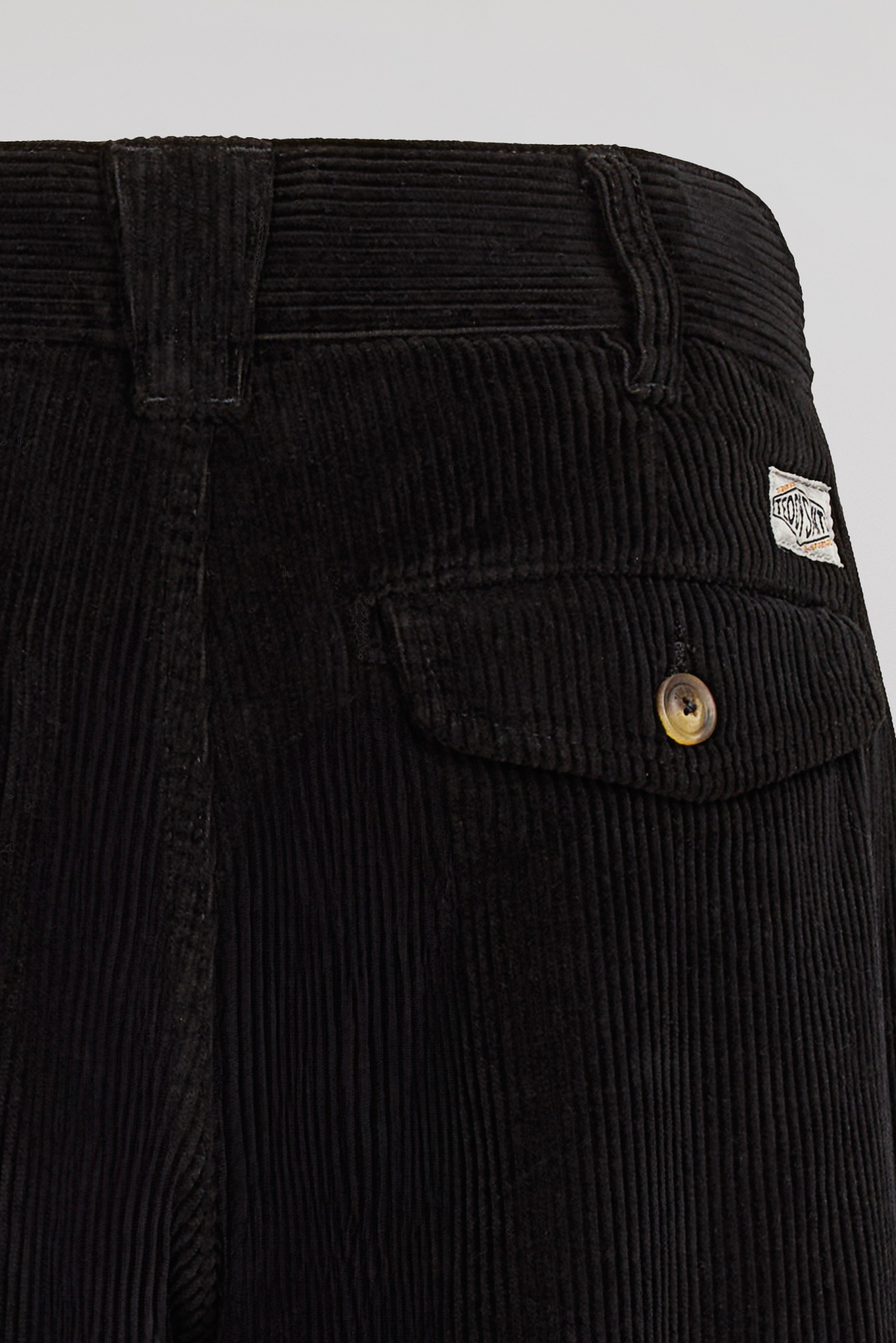 Teddy Smith P-Eddy Baggy Jr chino velours noir garçon