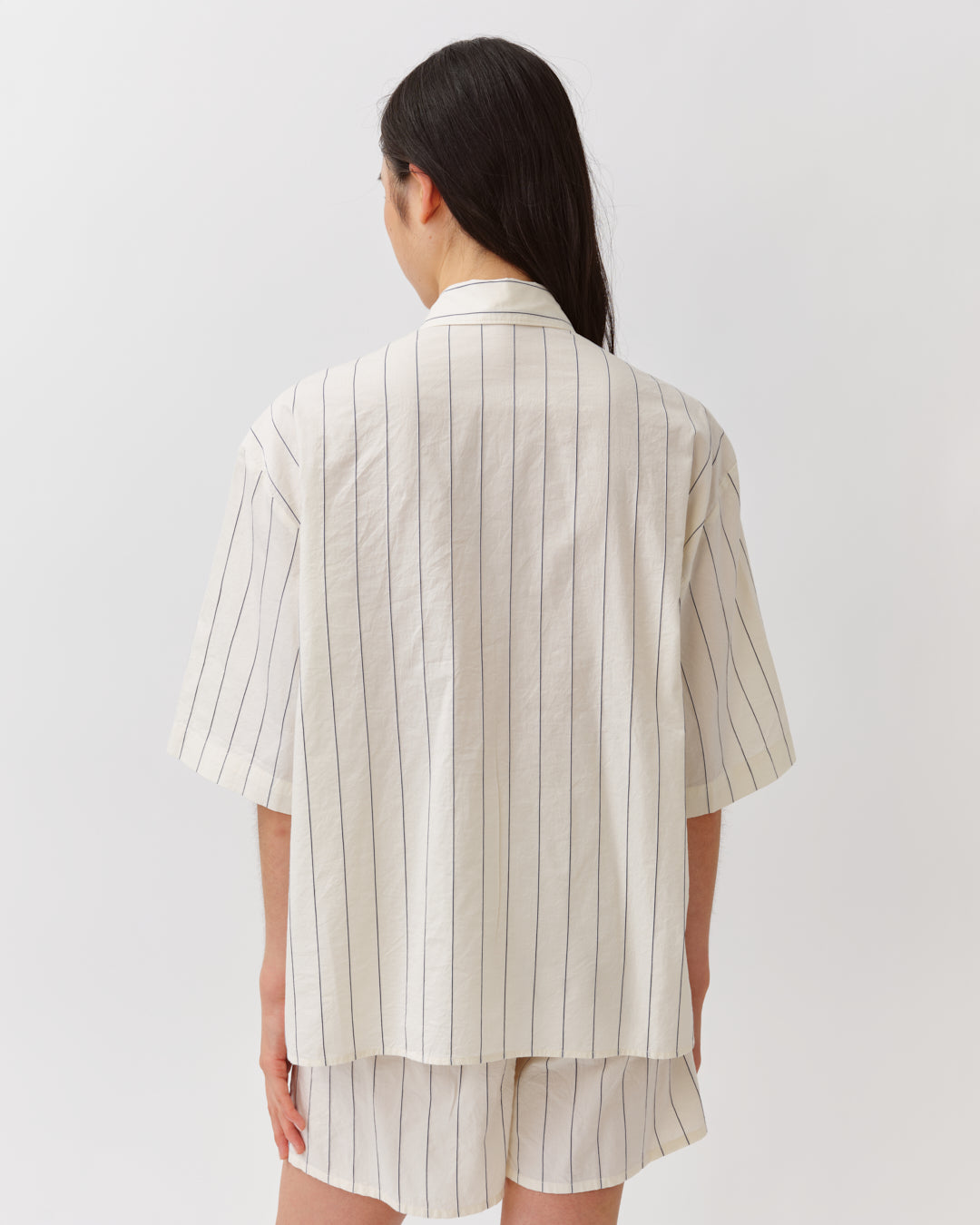 Diega Cabessa chemise droite écru bleu